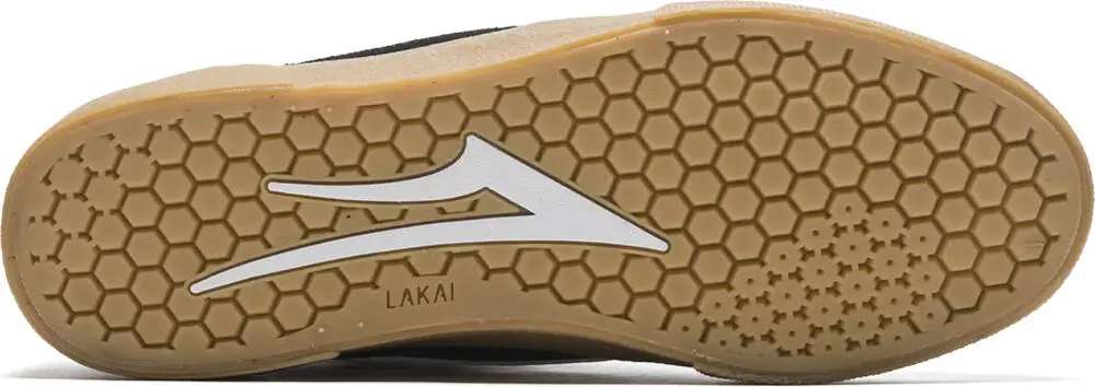 LAKAI CAMBRIDGE BLACK GUM SUEDE