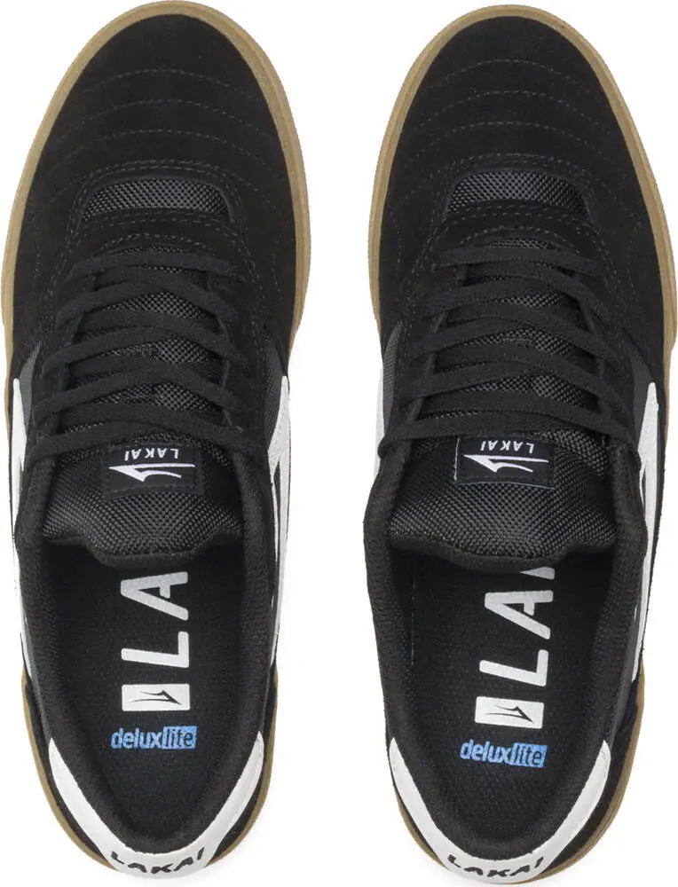 LAKAI CAMBRIDGE BLACK GUM SUEDE