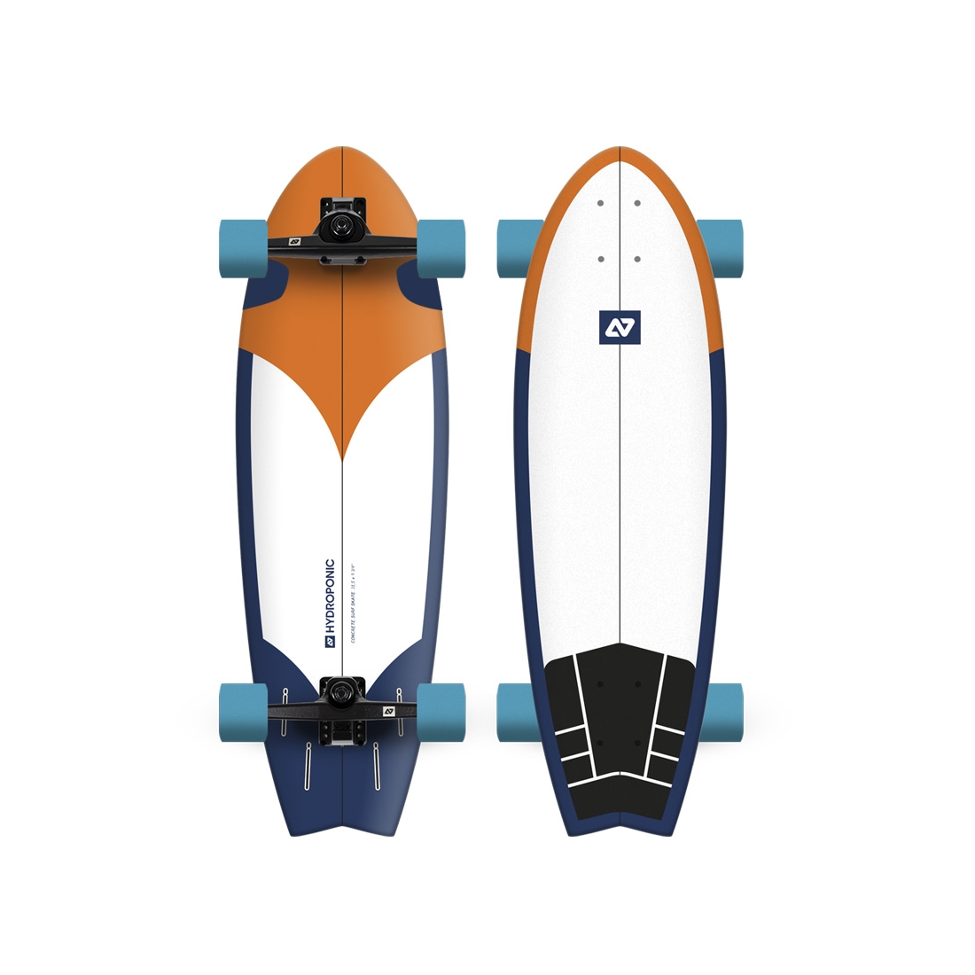 HYDROPONIC FISH 31,5'' Radikal Orange/Navy