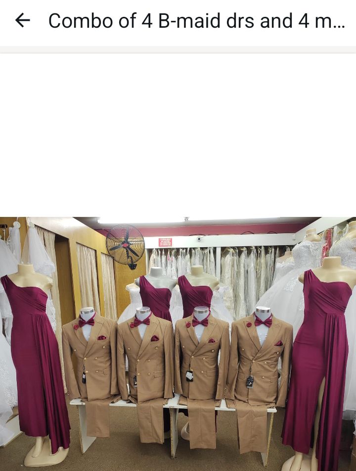 Bridal Party Combo Set