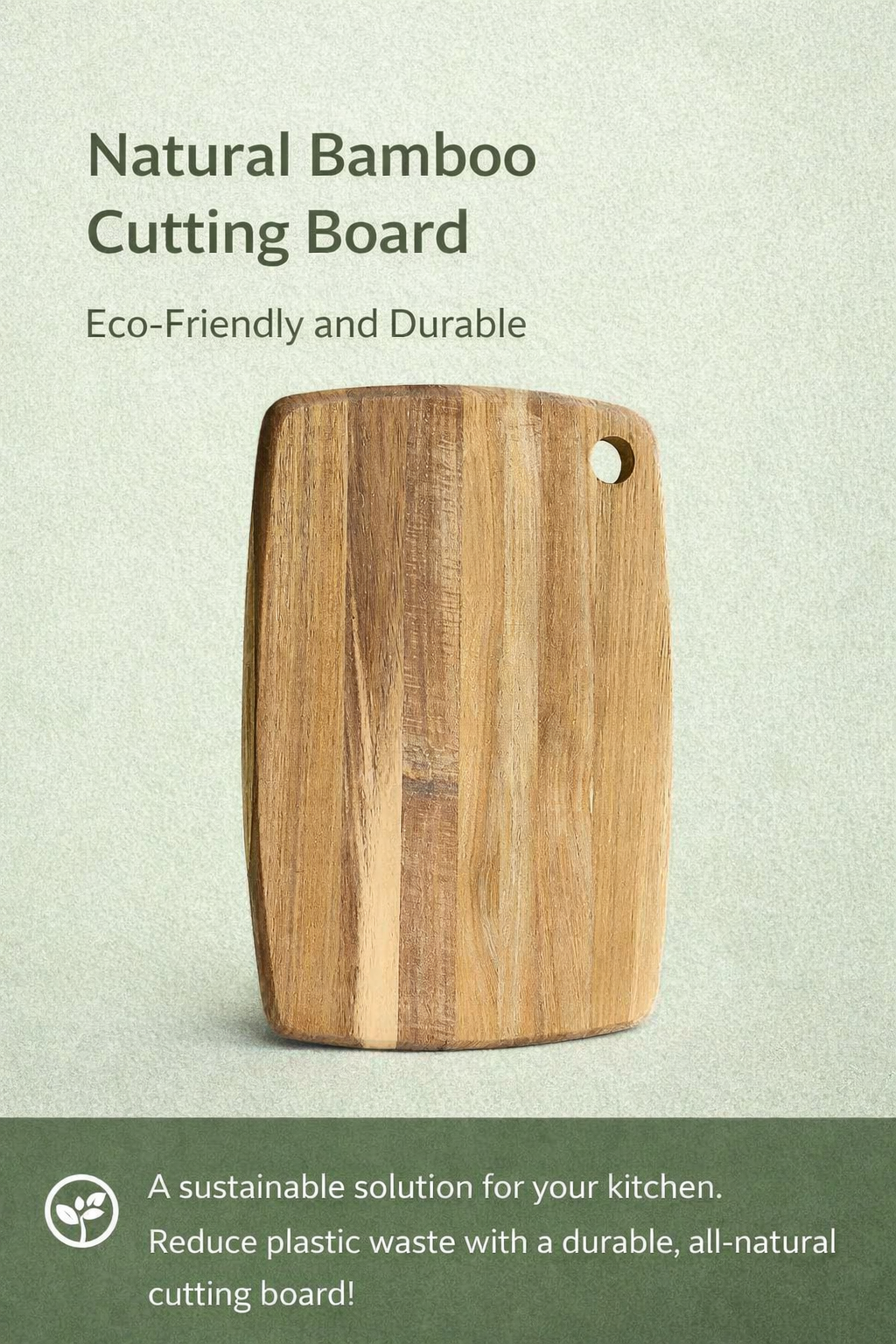 Natural Bamboo Cutting Board