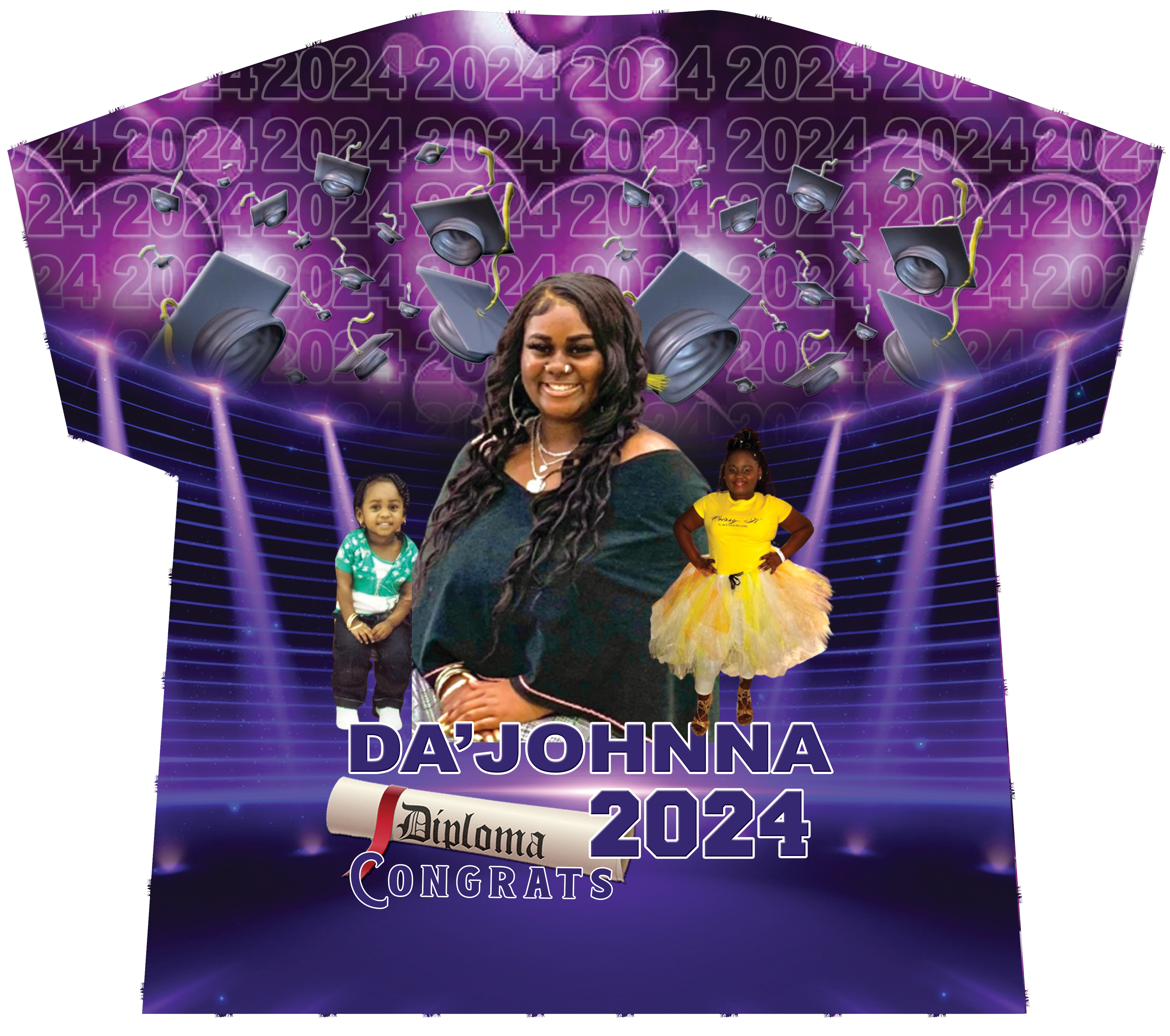 Custom 2024 Graduation Shirt