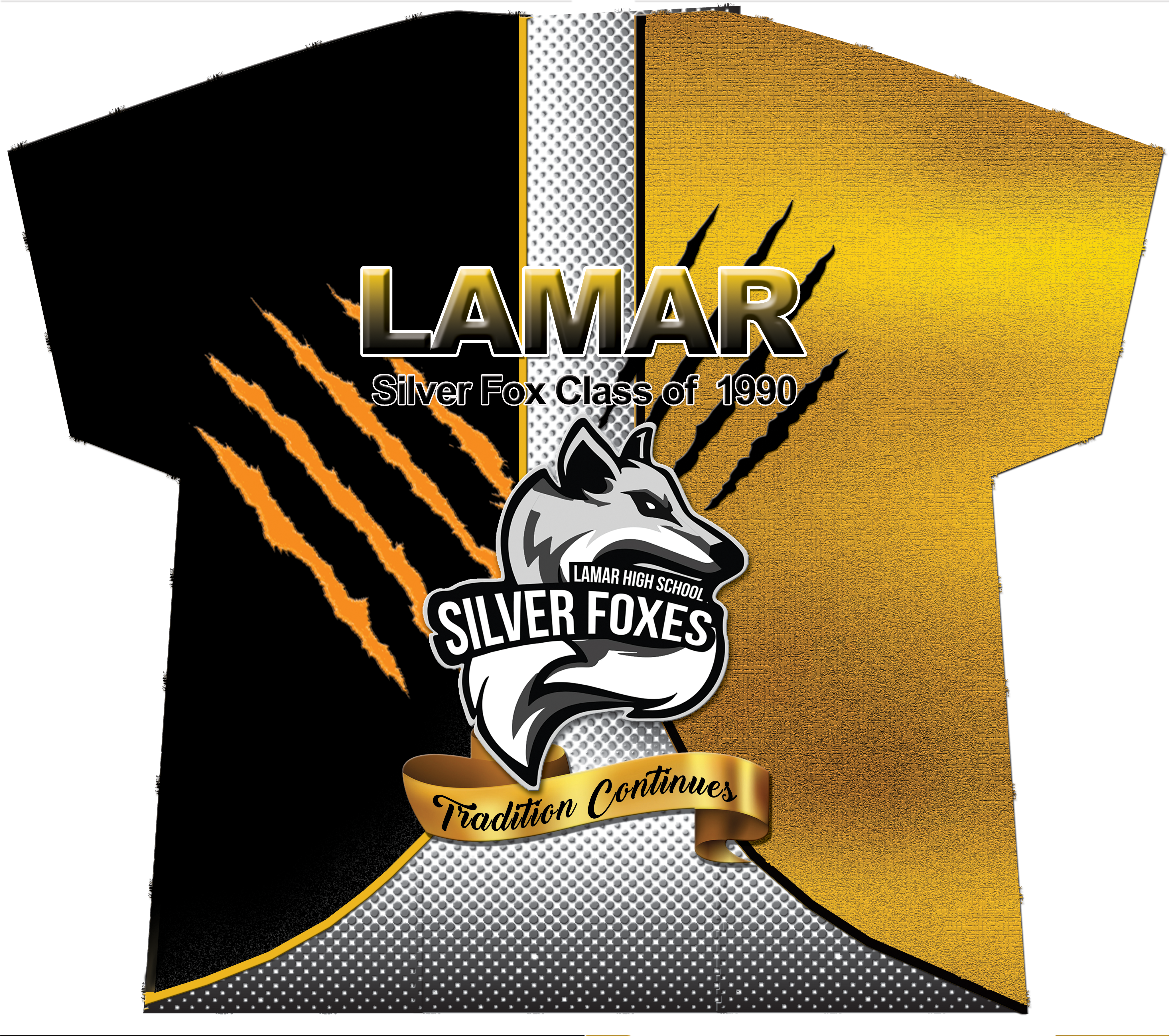 Lamar Silver Foxes Alumni Shirt