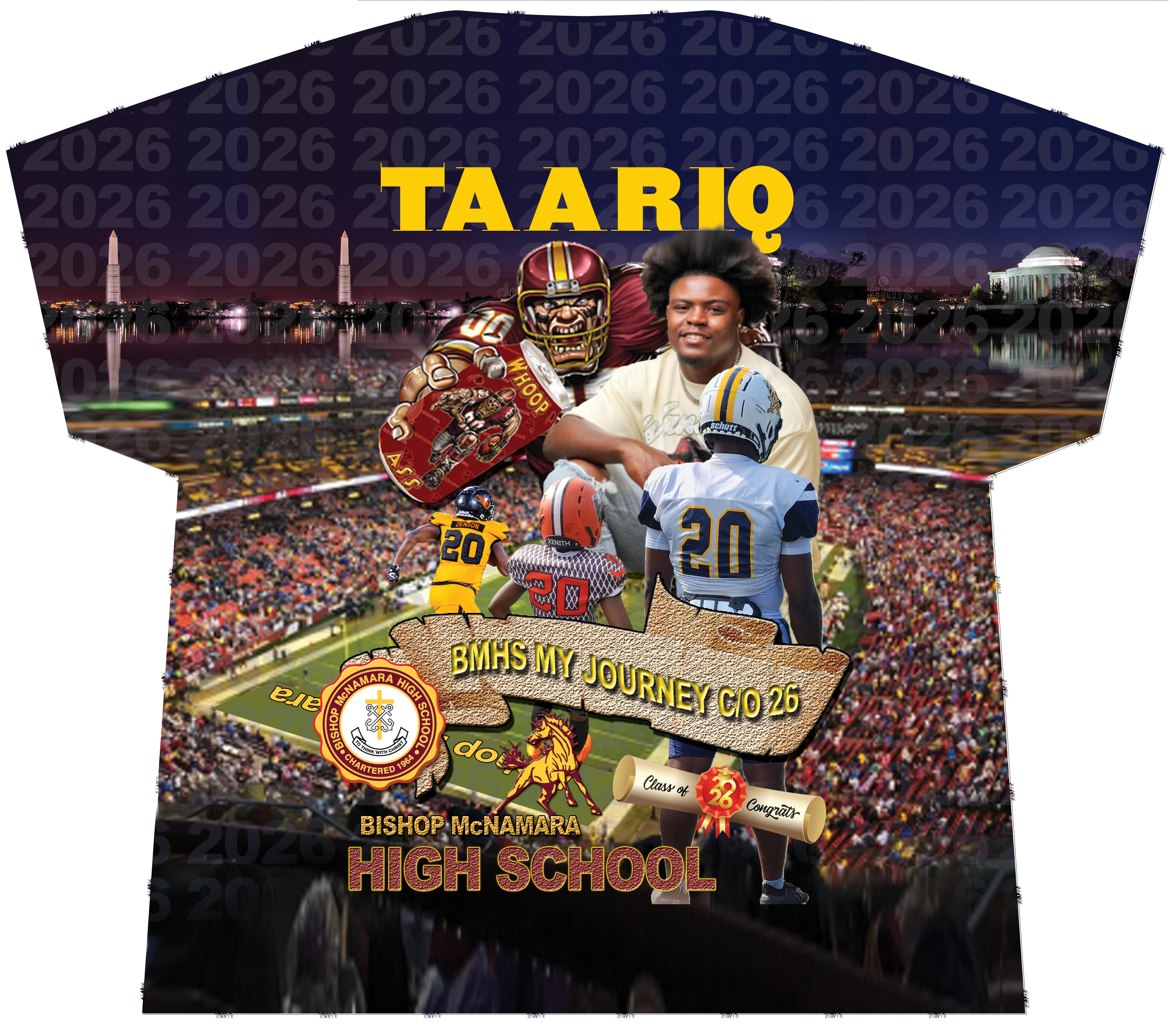 Bishop McNamara Class of 2026 Graduation Shirt