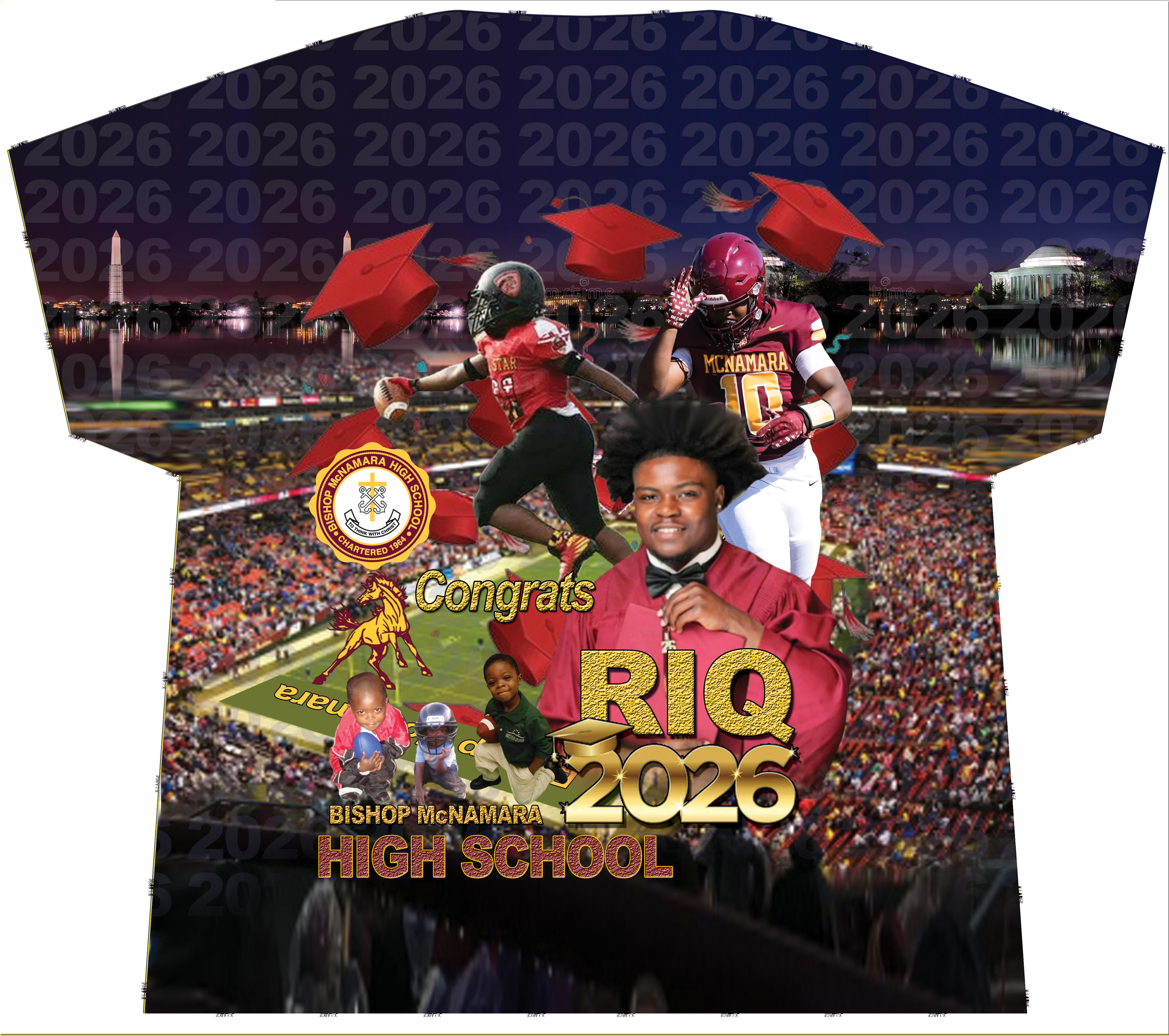 Bishop McNamara Class of 2026 Graduation Shirt