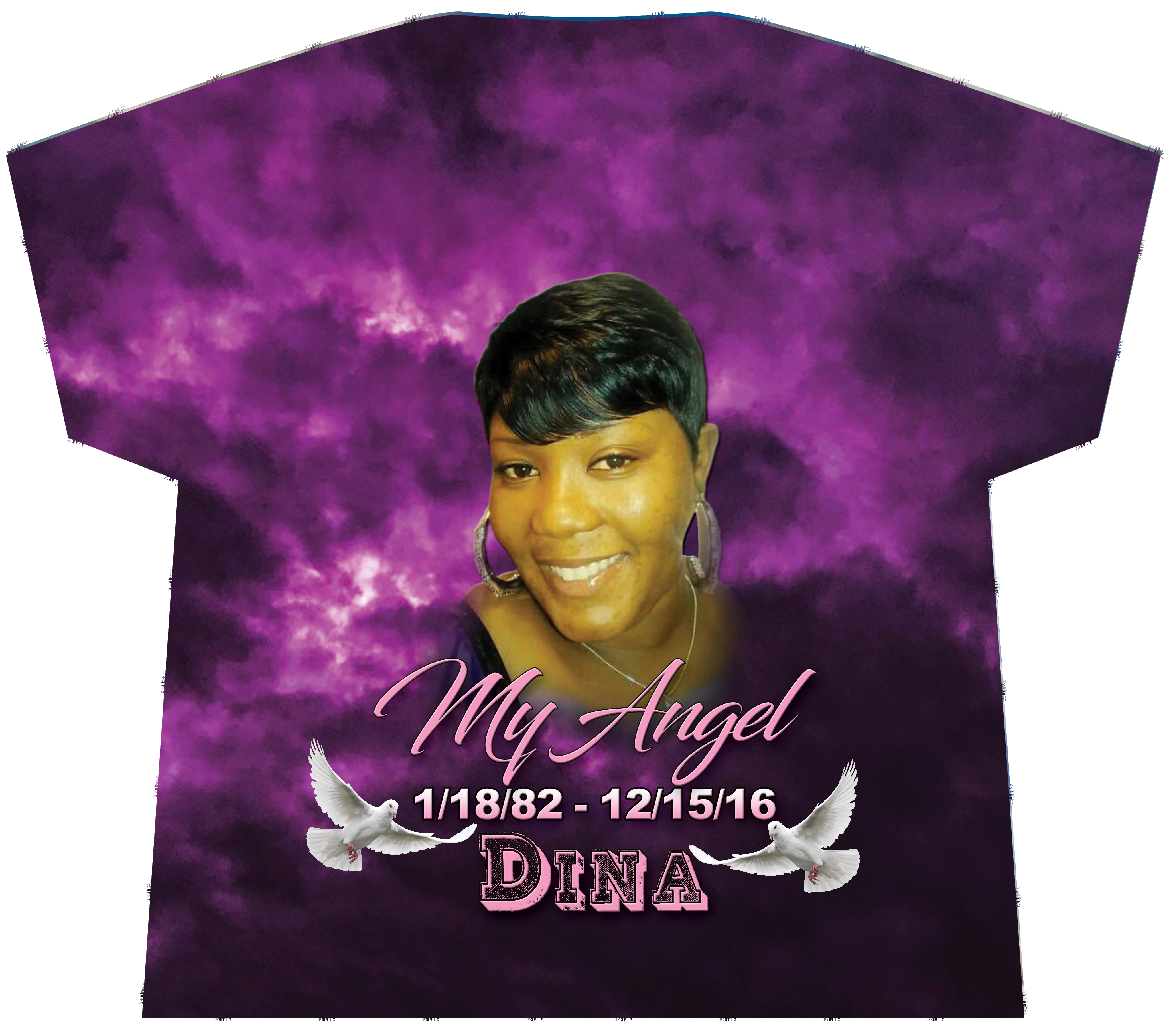 Memorial Angel Tribute T-Shirt