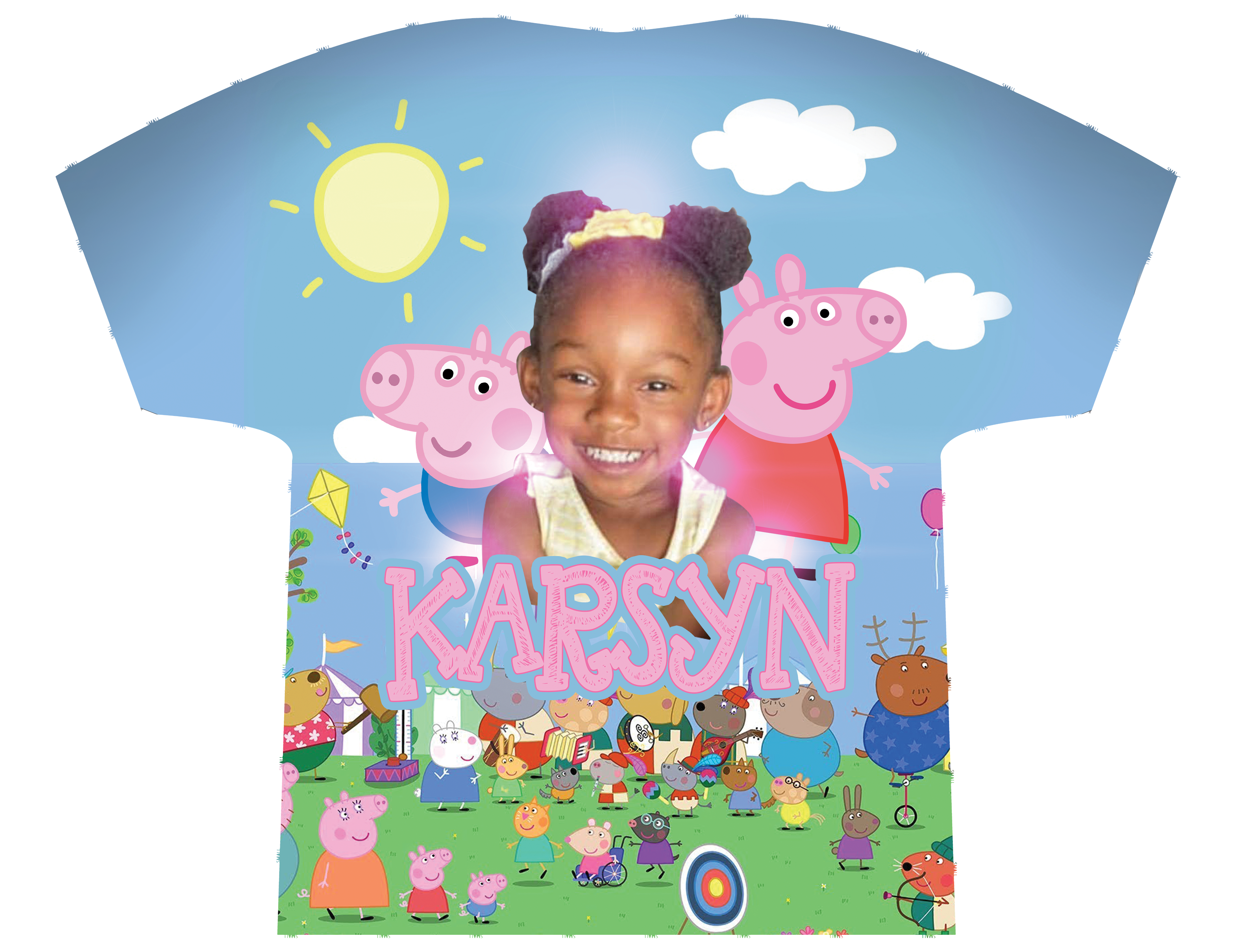 Personalized Peppa Pig Kids T-Shirt