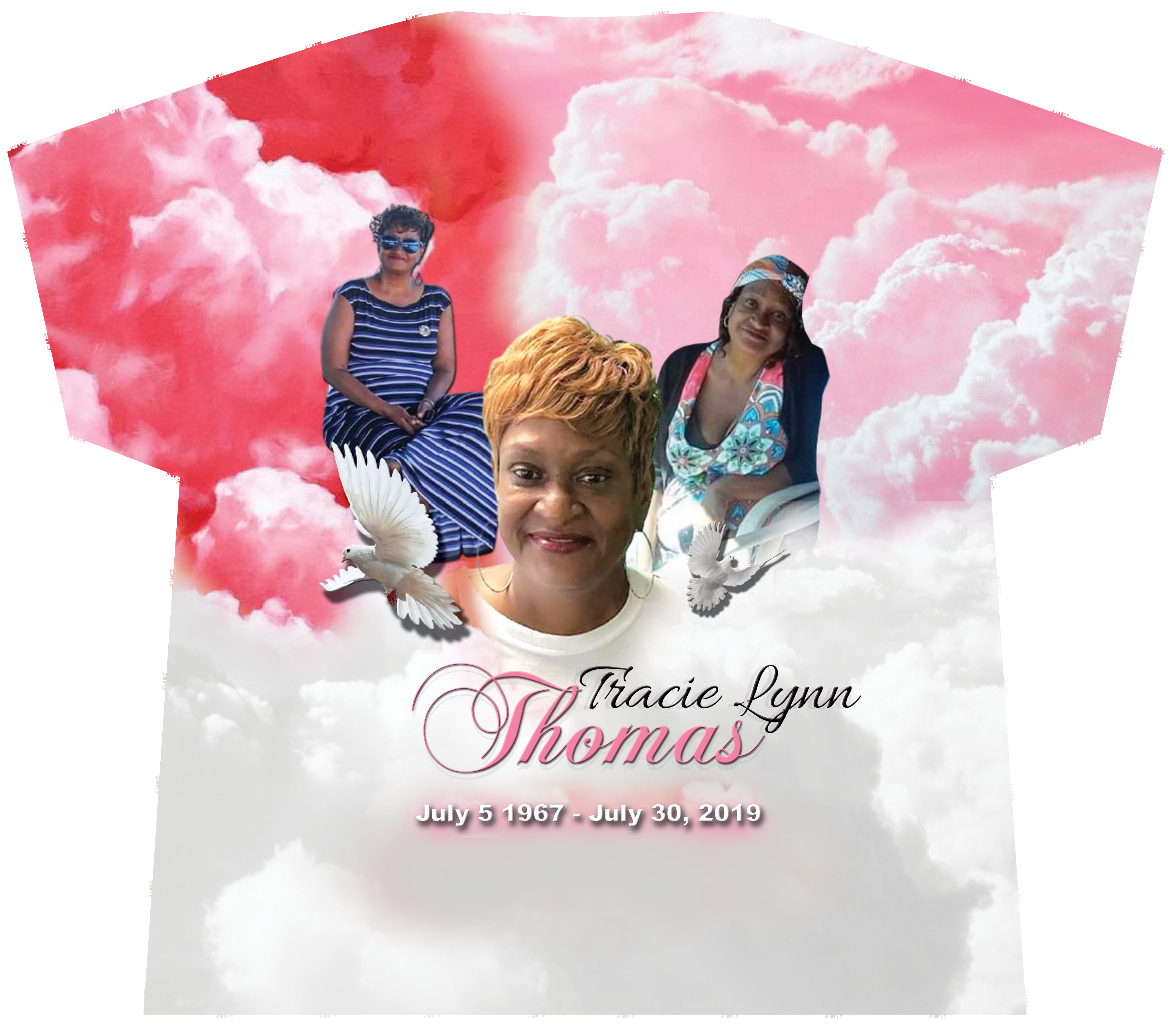 Custom Memorial Tribute T-Shirt