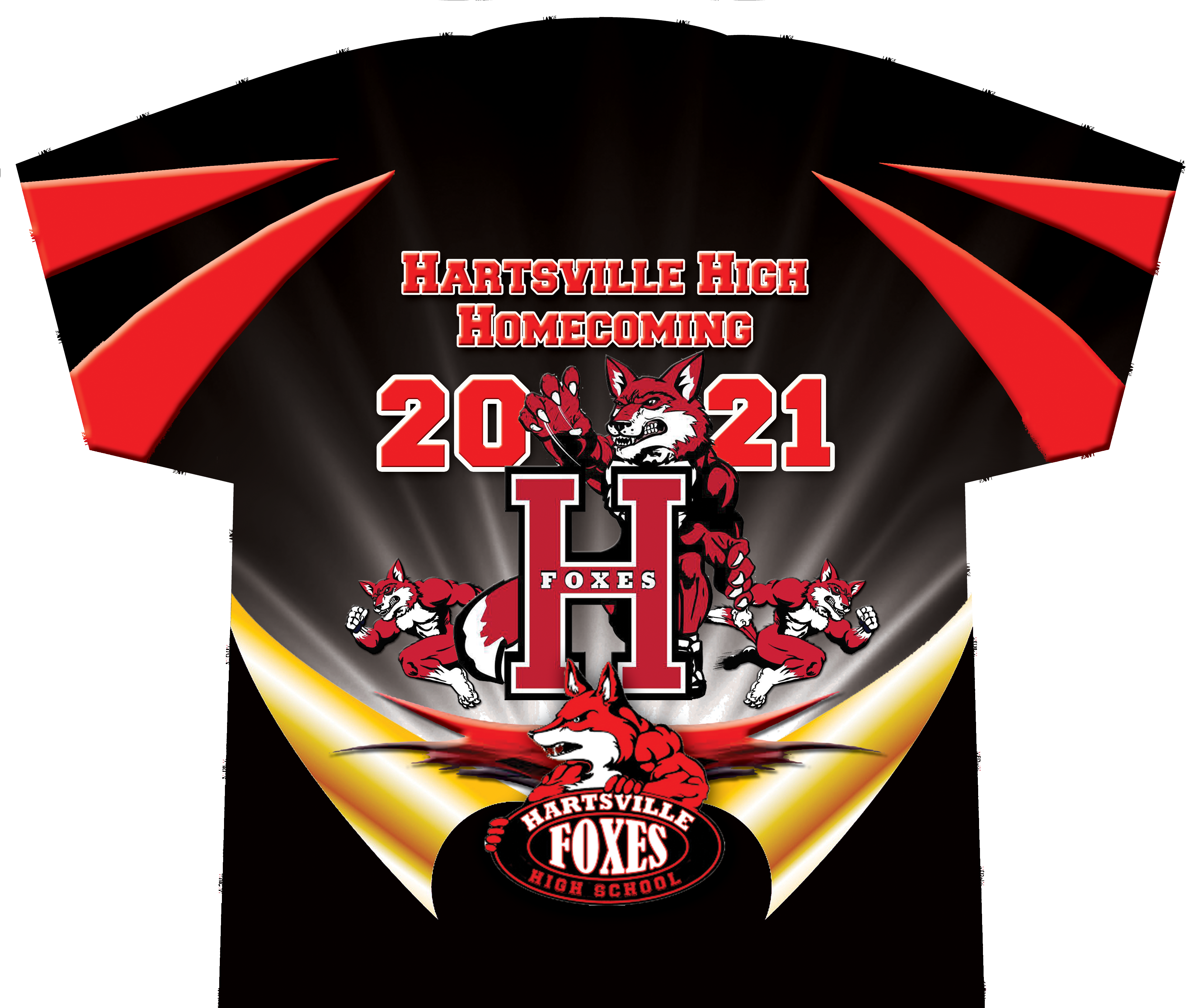 Hartsville High Homecoming 2021 T-Shirt
