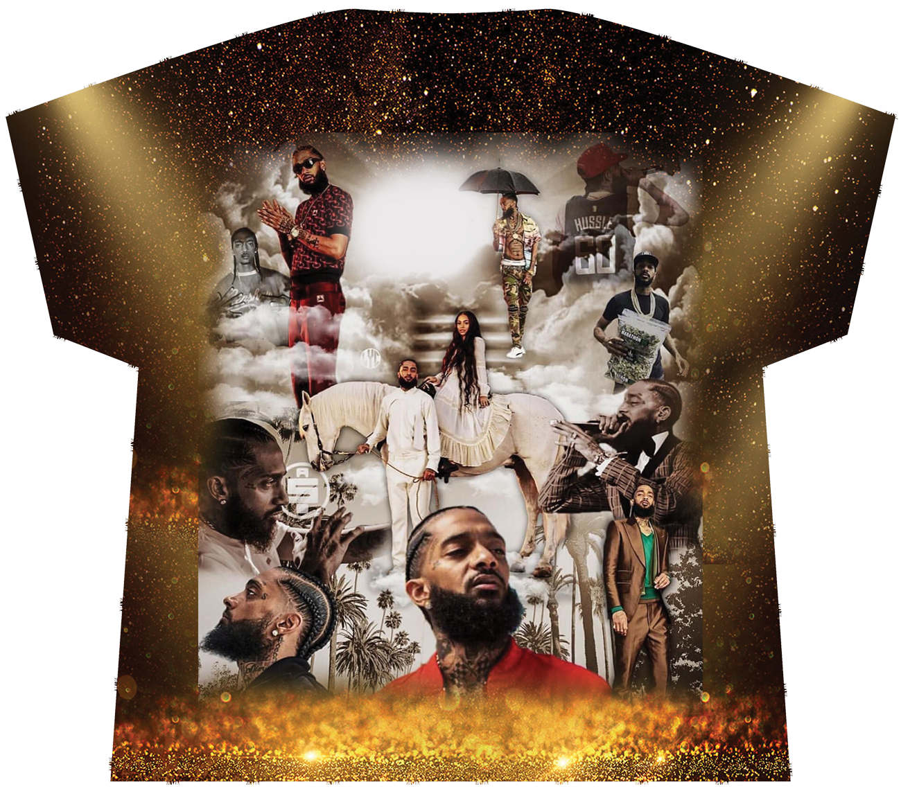 Celebrity Tribute Graphic T-Shirt
