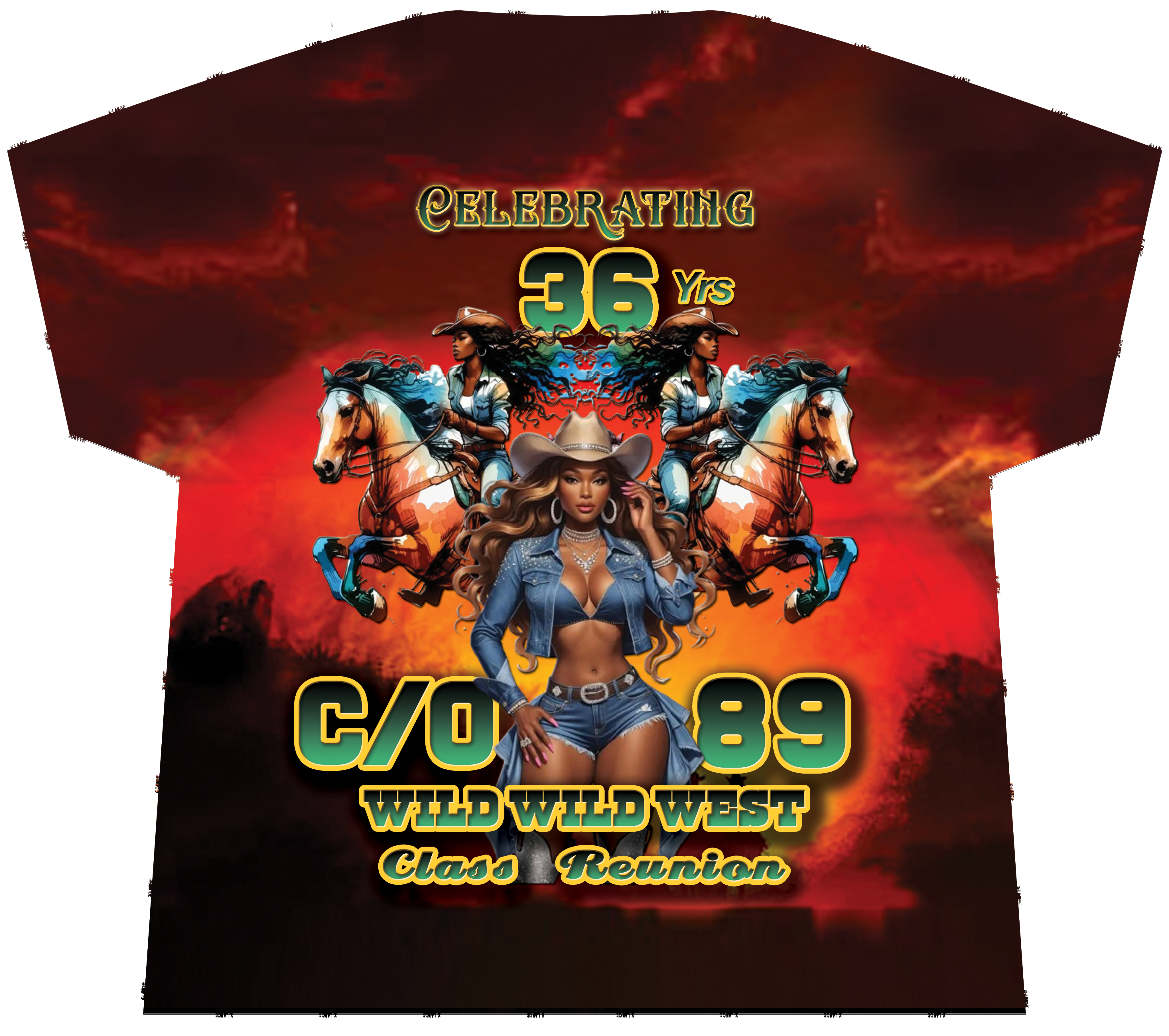 Knights Wild Wild West Reunion T-Shirt