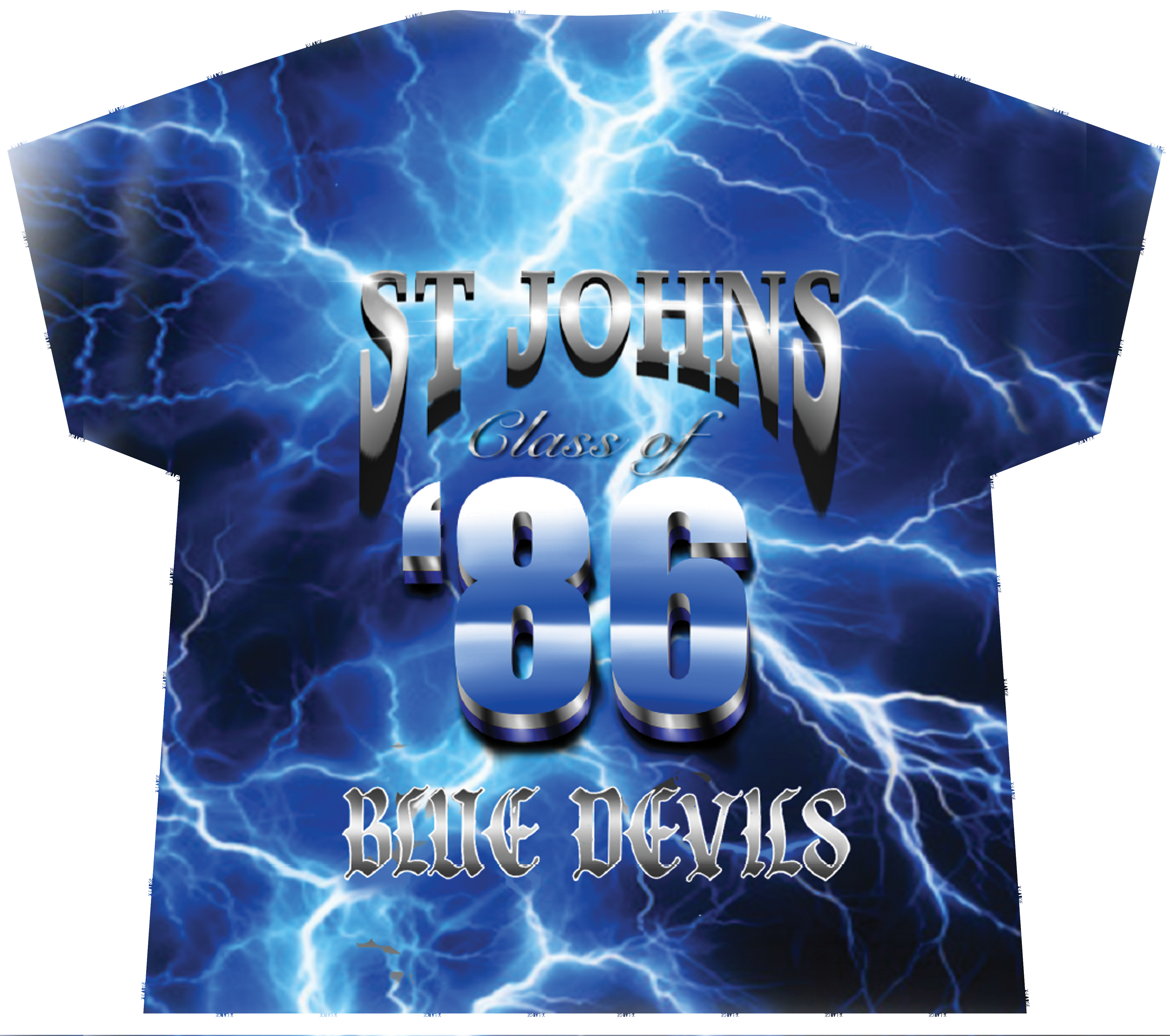 St Johns Class of '86 Blue Devils T-Shirt