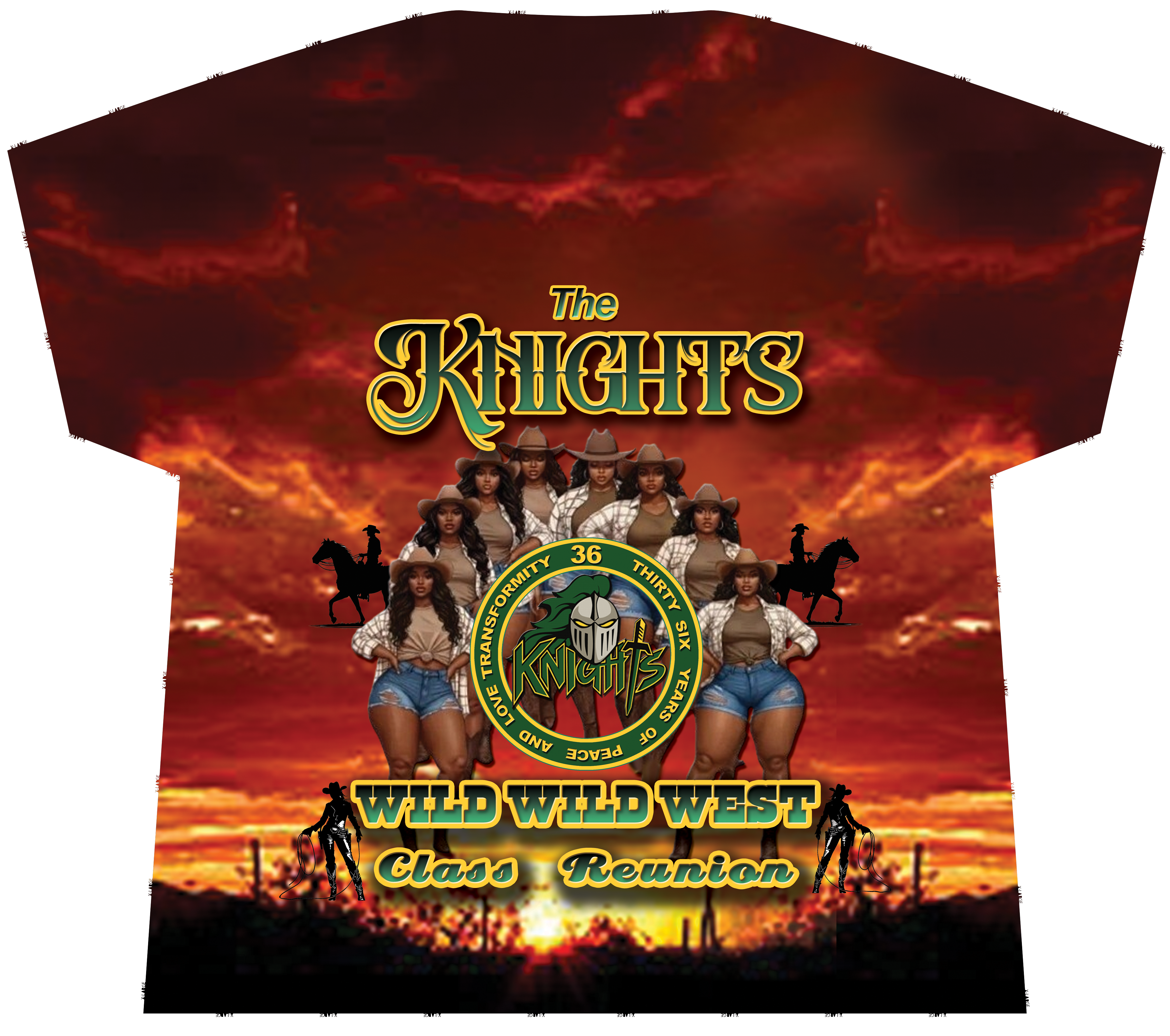 Knights Wild Wild West Reunion T-Shirt