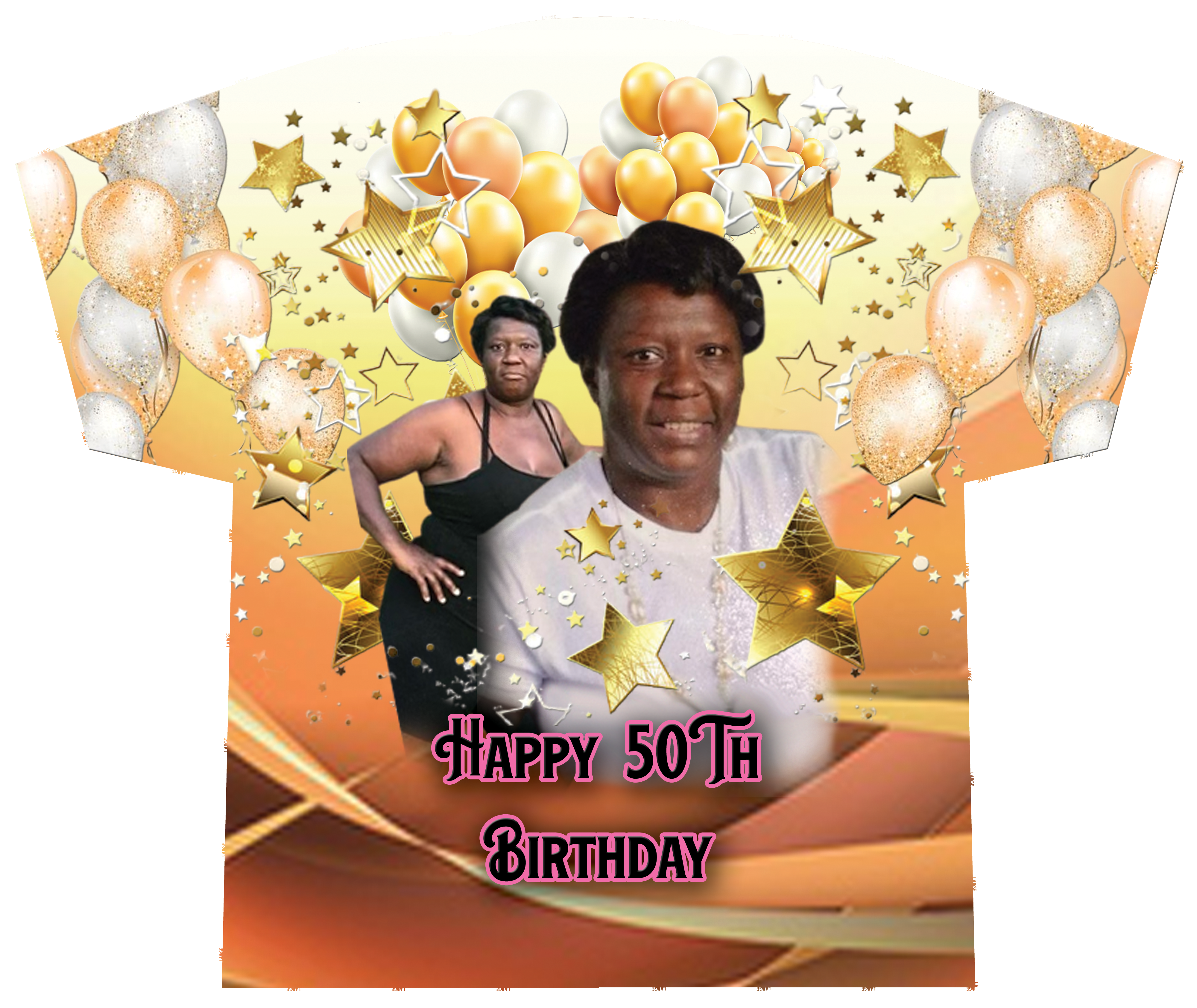 Custom 50th Birthday T-Shirt