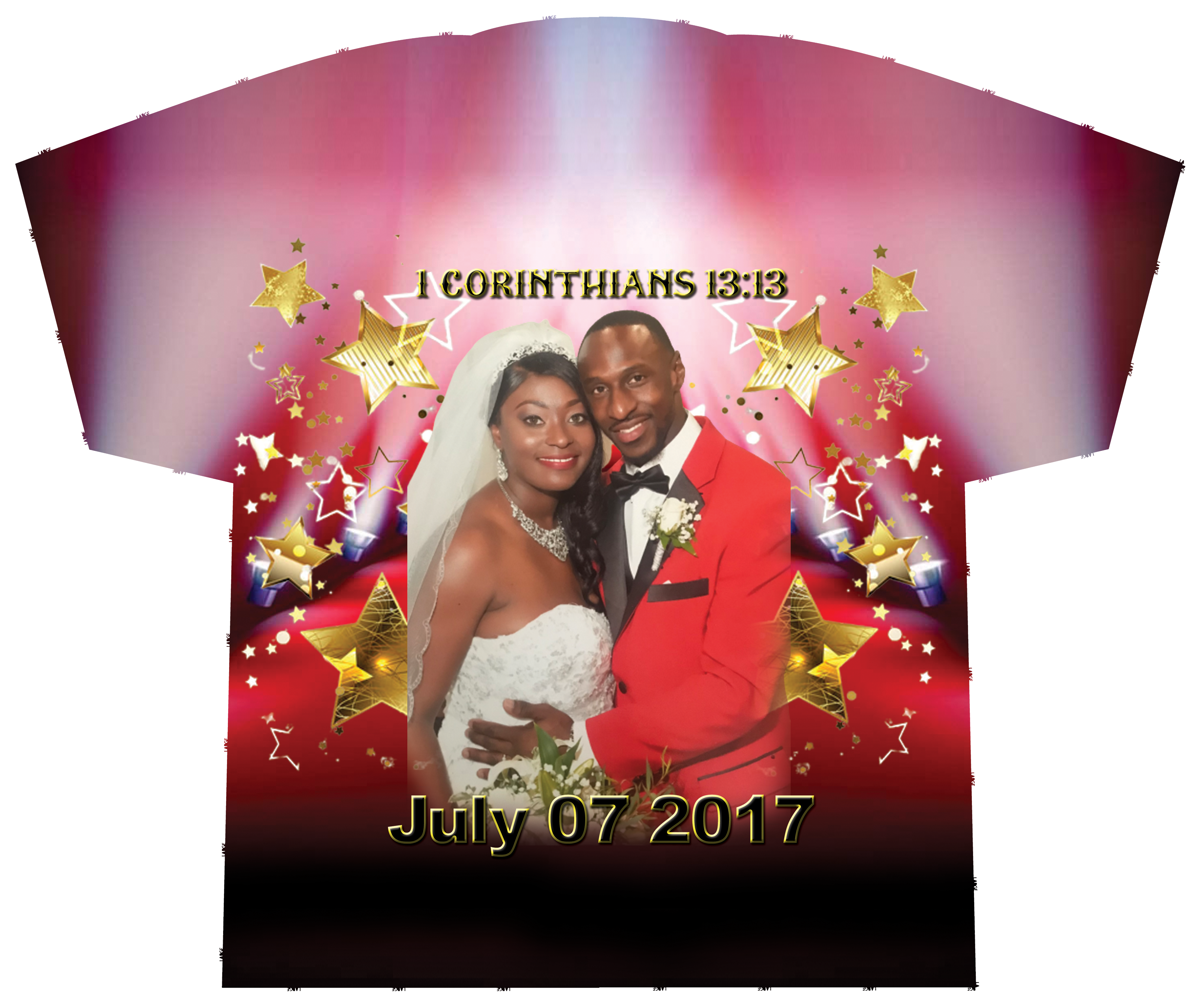 Anniversary Custom Photo T-Shirt