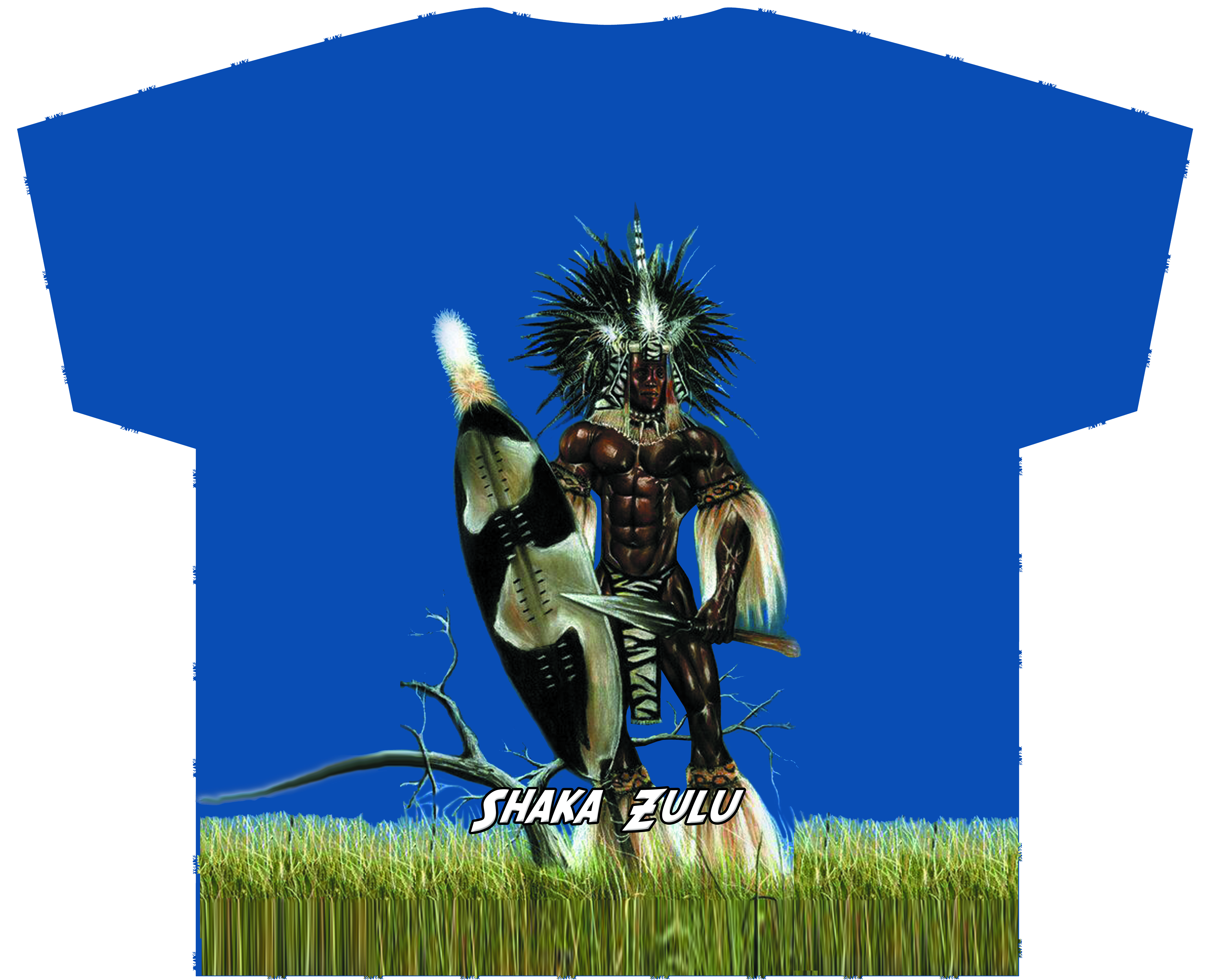 Shaka Zulu Graphic T-Shirt