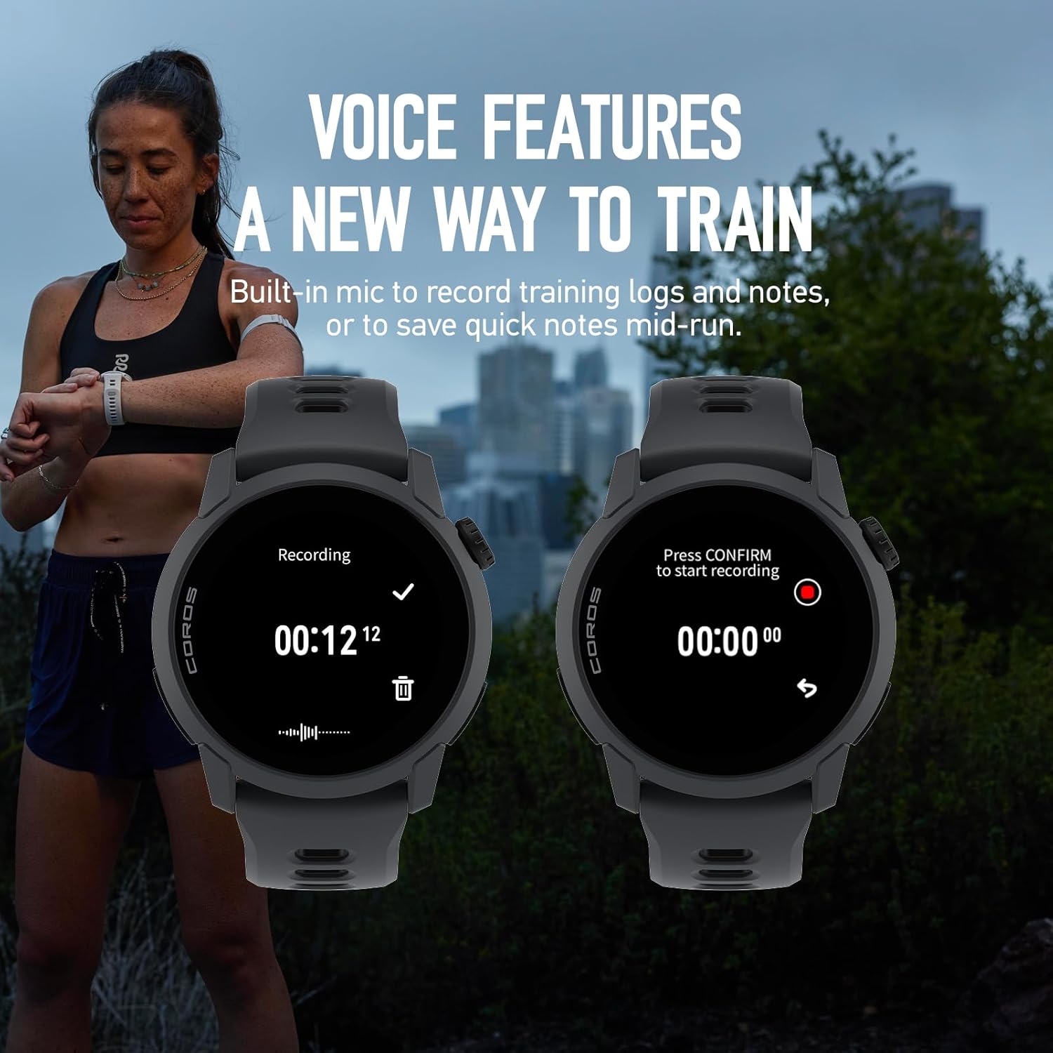  COROS PACE 4 Ultralight Sport Watch 🏃‍♂️ GPS Running & Training Watch with AMOLED Screen, Long Batt