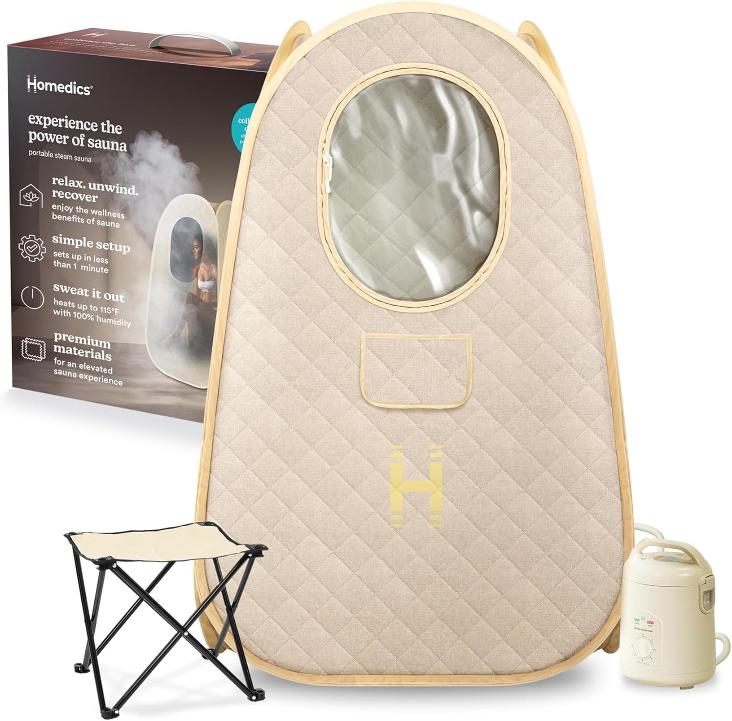 Portable Steam Sauna for Home Spa 🧖‍♀️ Relax, Detox & Muscle Recovery Anywhere
