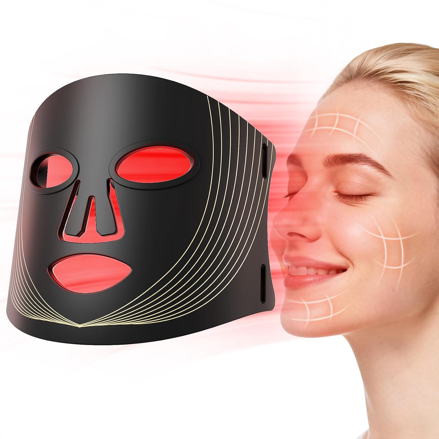 Hsaiiae LED Light Therapy mask (FM-02) - HSA/FSA Eligible
