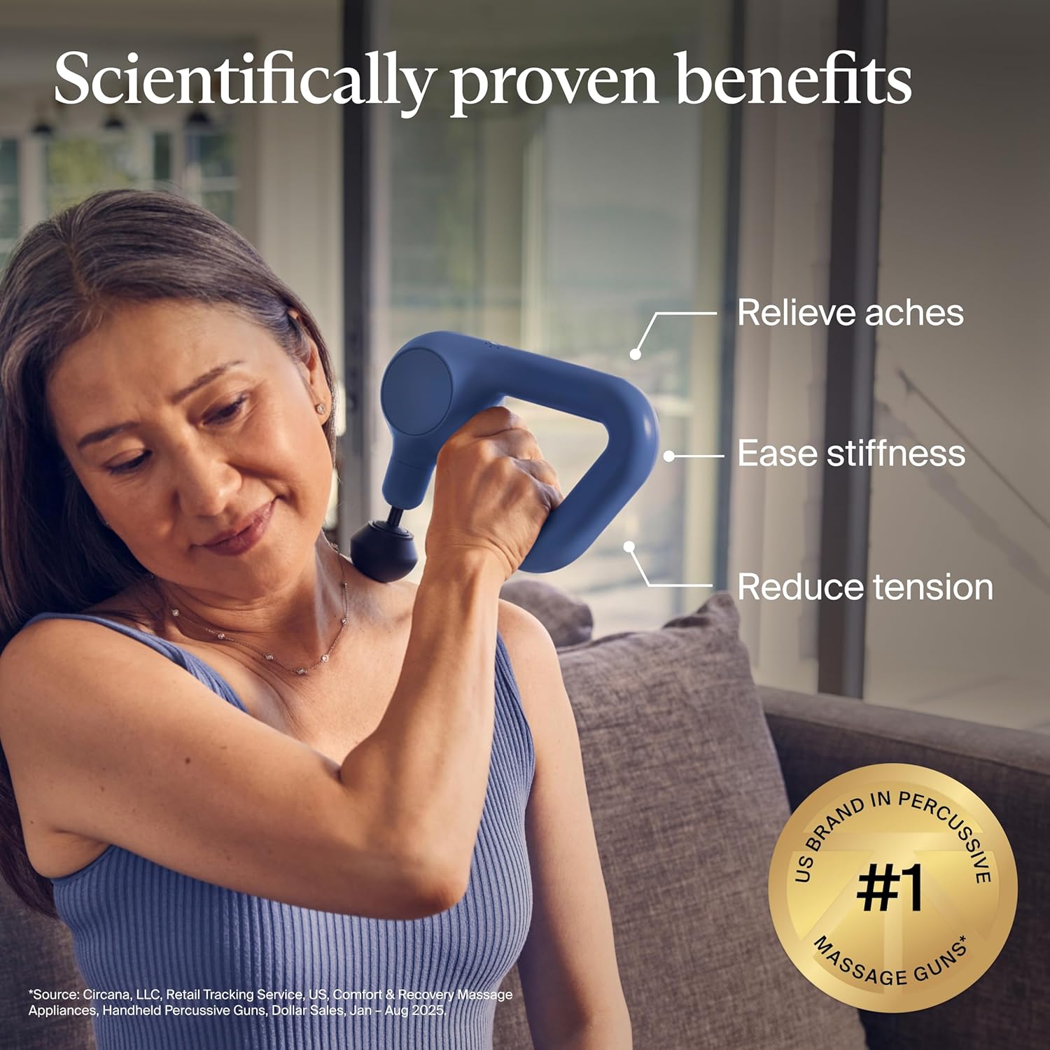 TheraGun Therabody Relief Handheld Percussion Massage - HSA/FSA Eligible