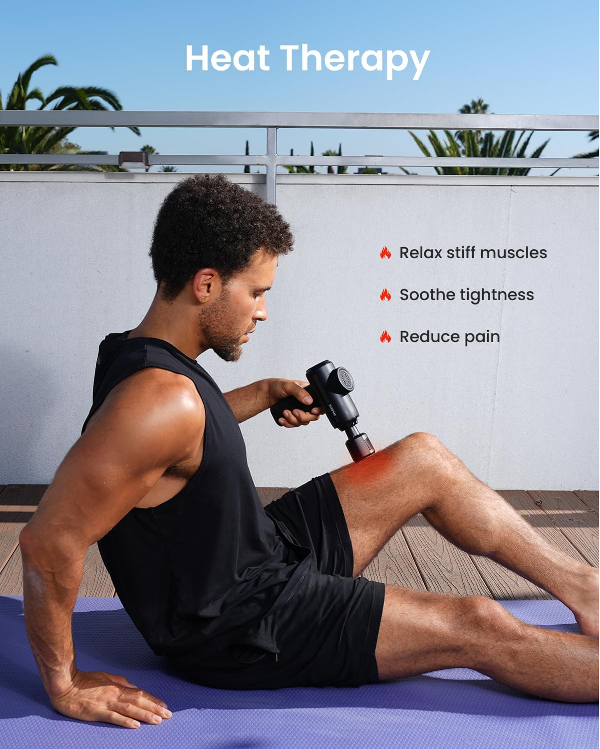 RENPHO Thermacool Massage Gun (HSA/FSA Eligible) Heat & Cold Muscle Recovery Tool