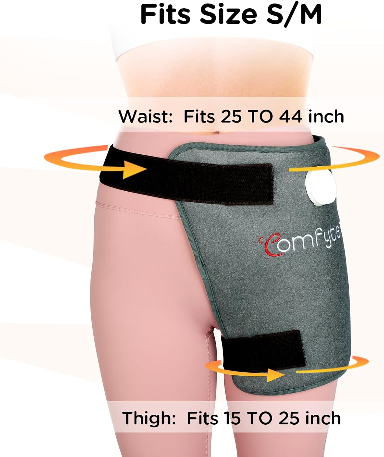 Comfytemp Hip Heating Pad – Sciatica, Hip & Lower Back Pain Relief Wrap - HSA/FSA Eligible 