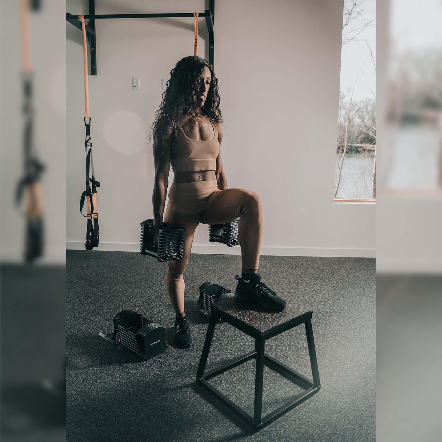 PowerBlock Pro 50 Adjustable Dumbbells, Sold in Pairs, 5-50 lb. Dumbbells