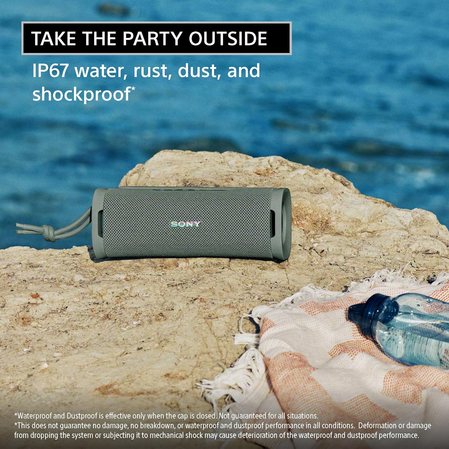  Sony ULT Field 1 Portable Bluetooth Speaker 🔊 Waterproof Bass Boost Outdoor Sound