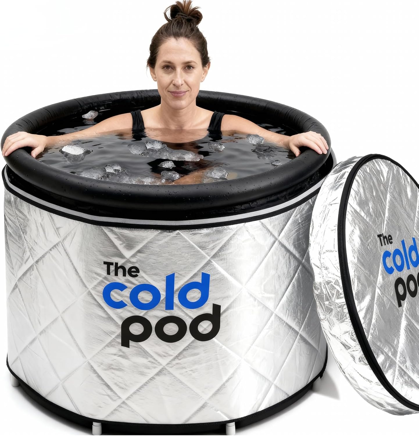 Cold Plunge Ice Bath Tub for Athletes – 85 Gal Portable Recovery Ice Pod w/ Insulated Cover 🧊💪