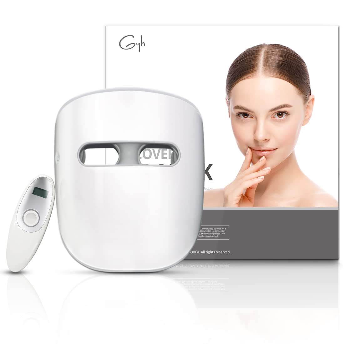 GYH 8-Color LED Face Mask Light Therapy for Anti-aging & Skin Care - HSA/FSA Eligible