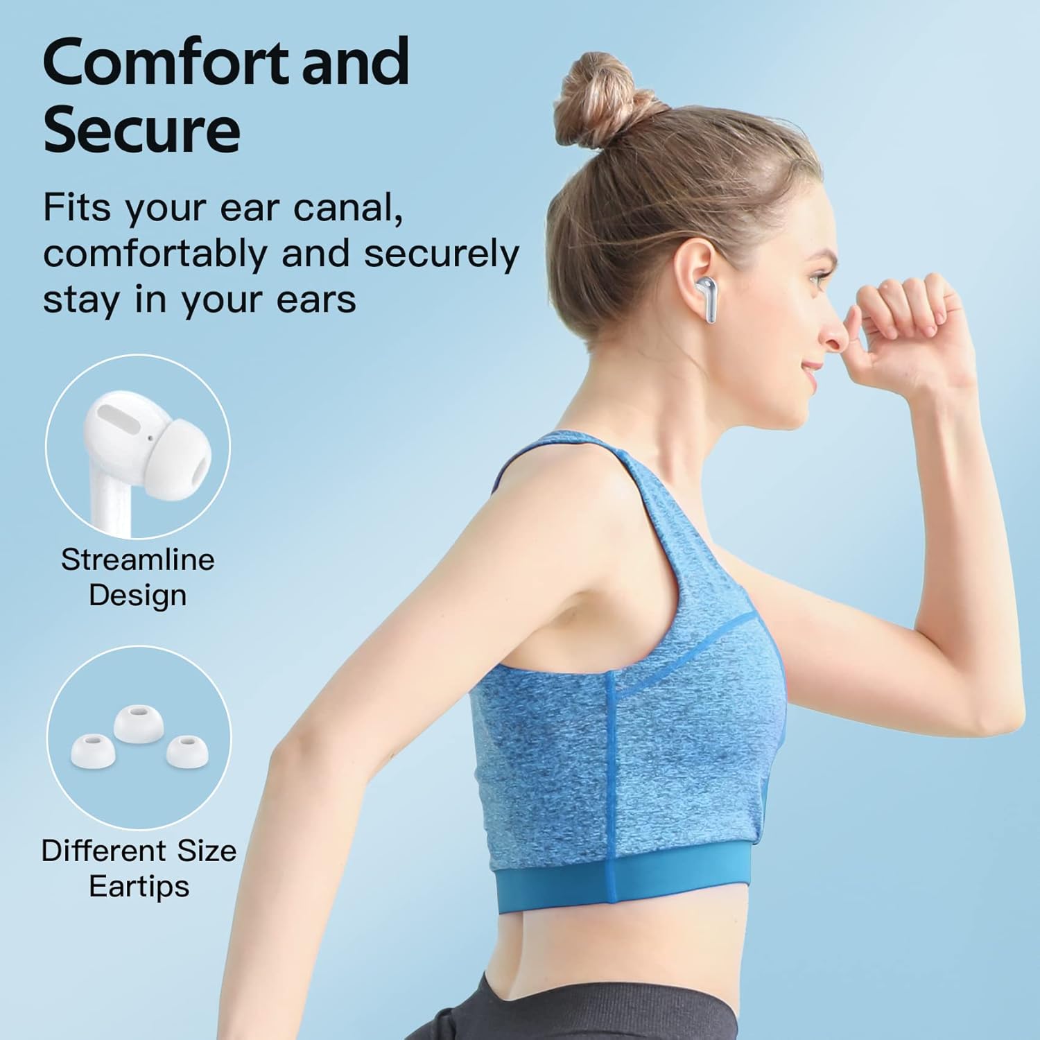 Wireless Earbuds Bluetooth 5.4 Headphones 🎧 True Wireless Bluetooth Earbuds with 40H Playtime