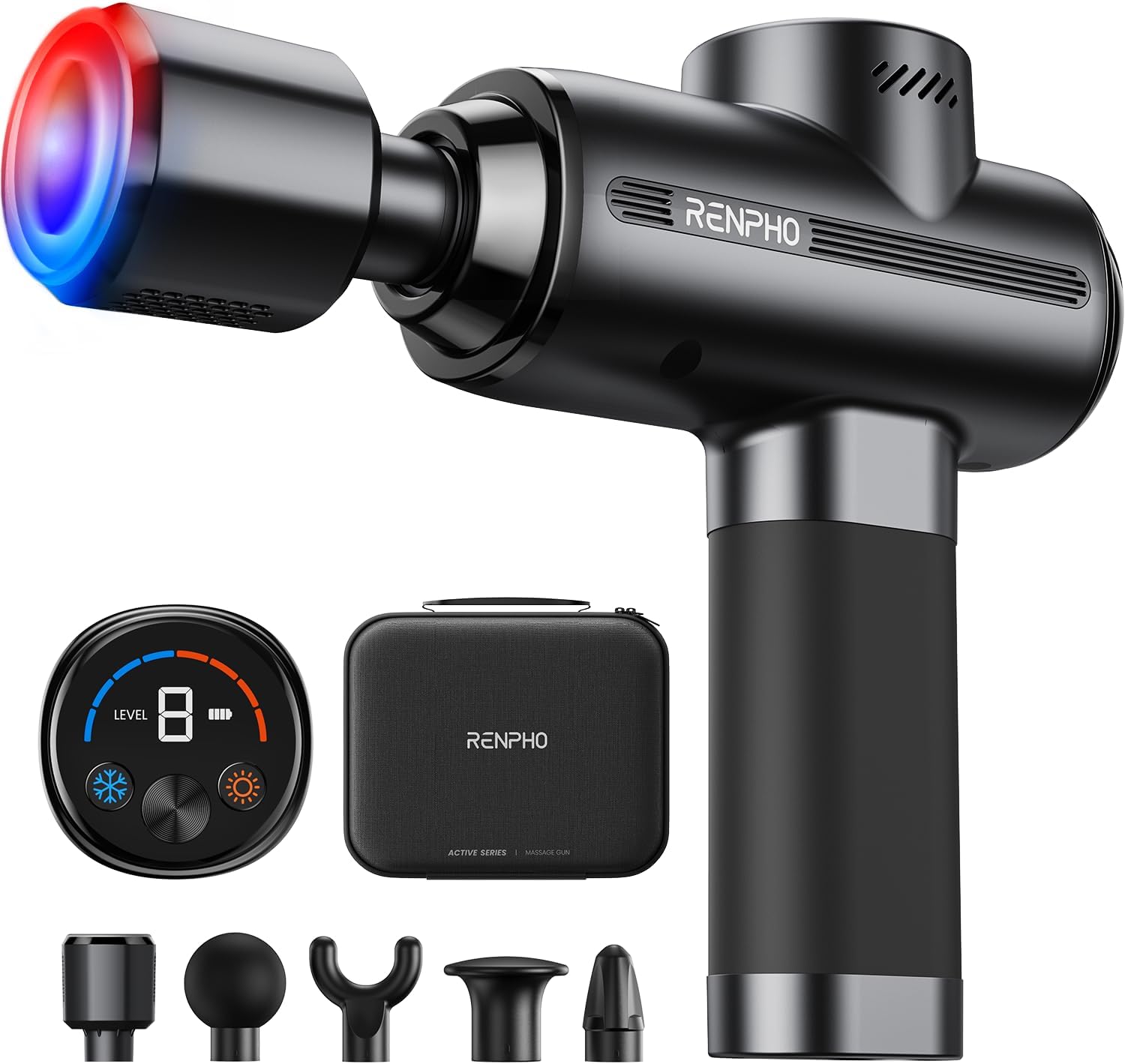 RENPHO Thermacool Massage Gun (HSA/FSA Eligible) Heat & Cold Muscle Recovery Tool
