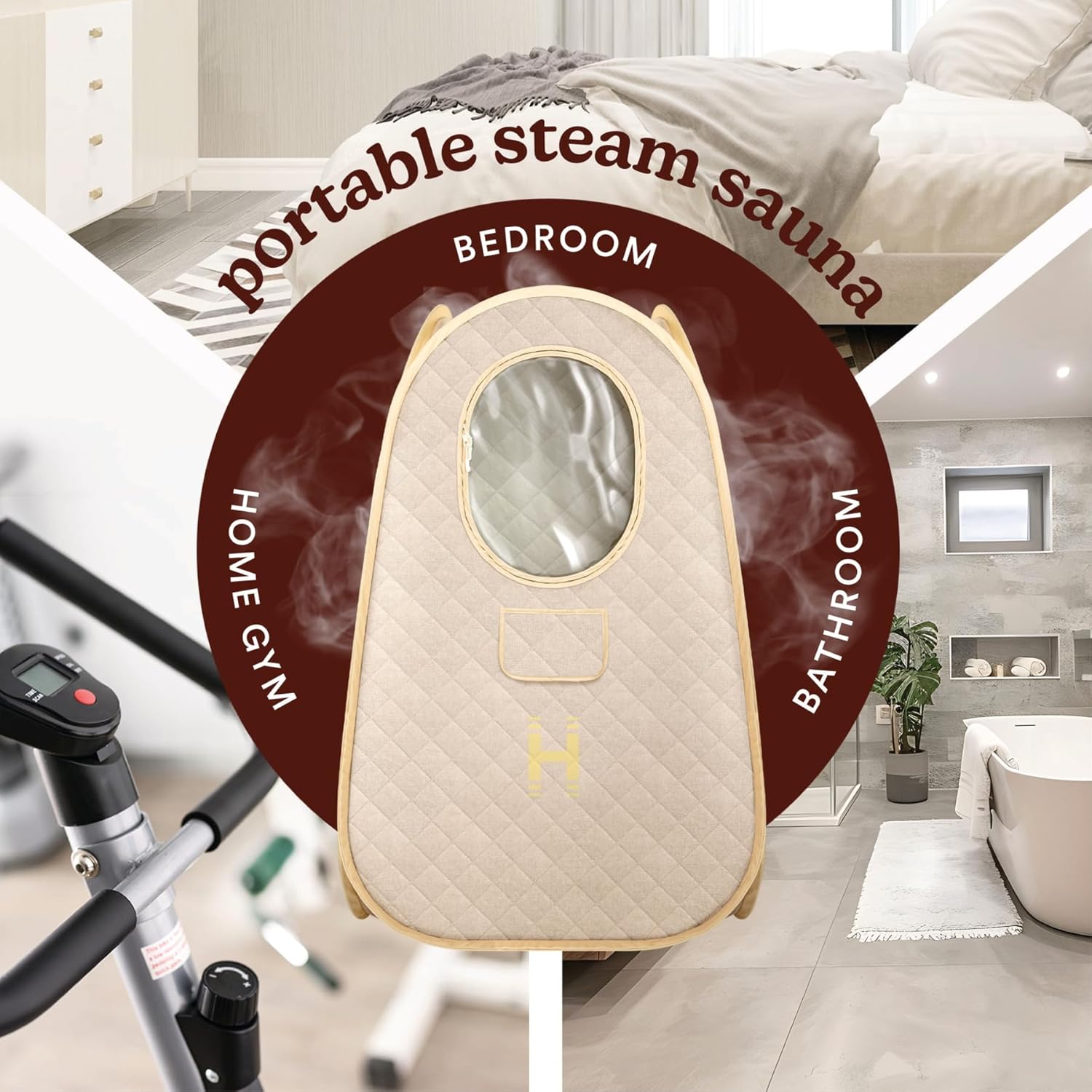 Portable Steam Sauna for Home Spa 🧖‍♀️ Relax, Detox & Muscle Recovery Anywhere