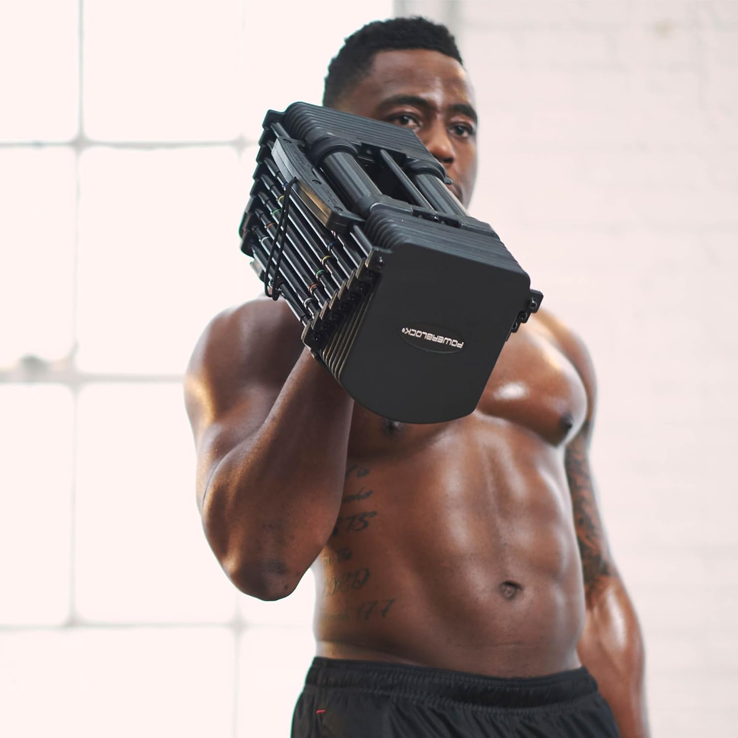 PowerBlock Pro 50 Adjustable Dumbbells, Sold in Pairs, 5-50 lb. Dumbbells