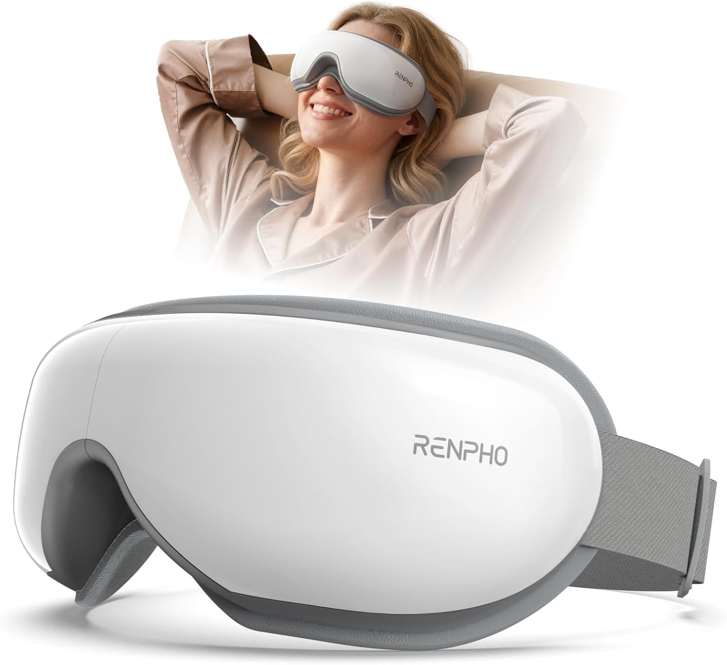 RENPHO Eye Massager with Heat - HSA/FSA Eligible
