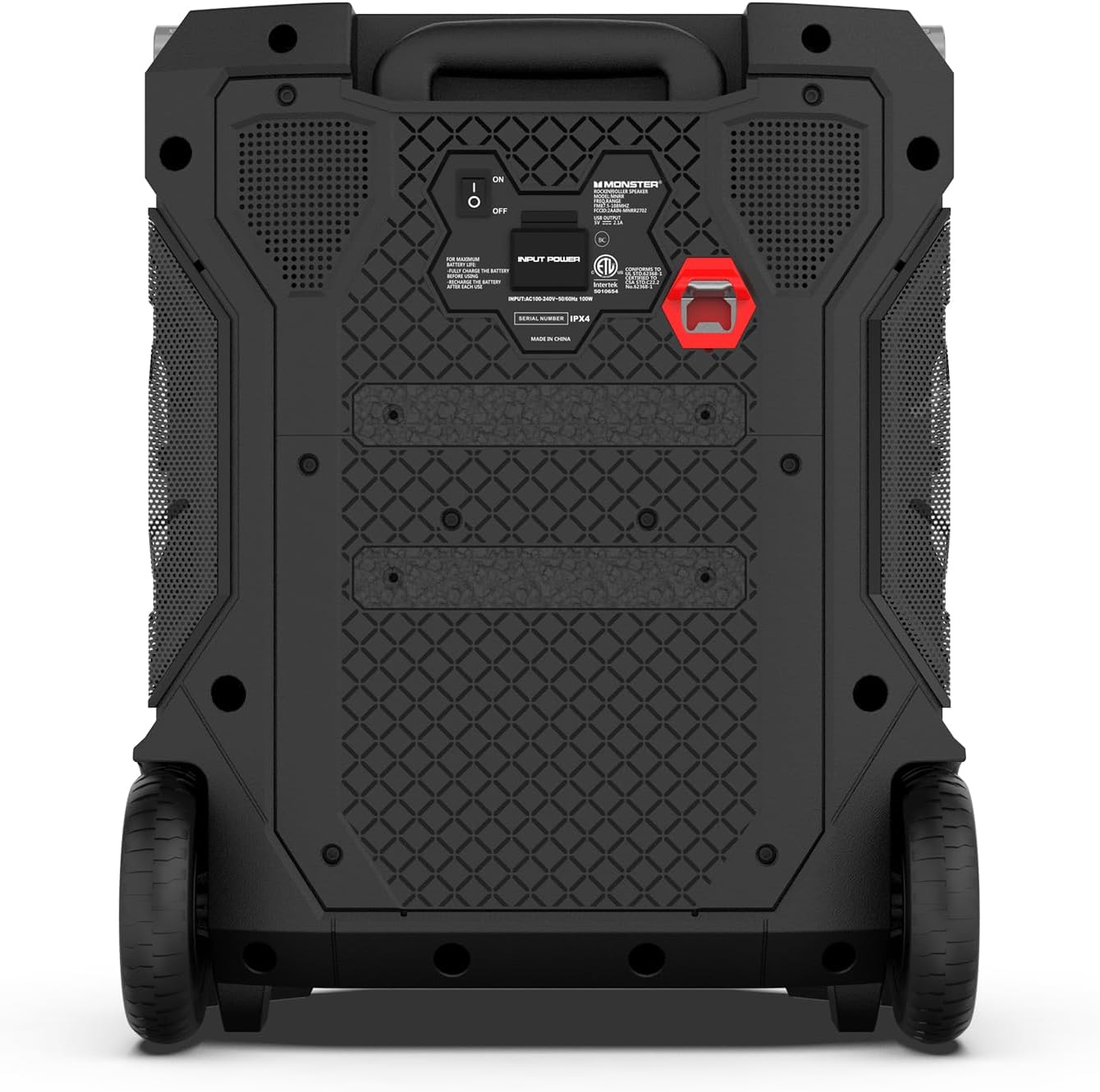 Monster Rockin’ Roller 360 Portable Bluetooth Speaker – 240W Outdoor Party Sound System 🔊