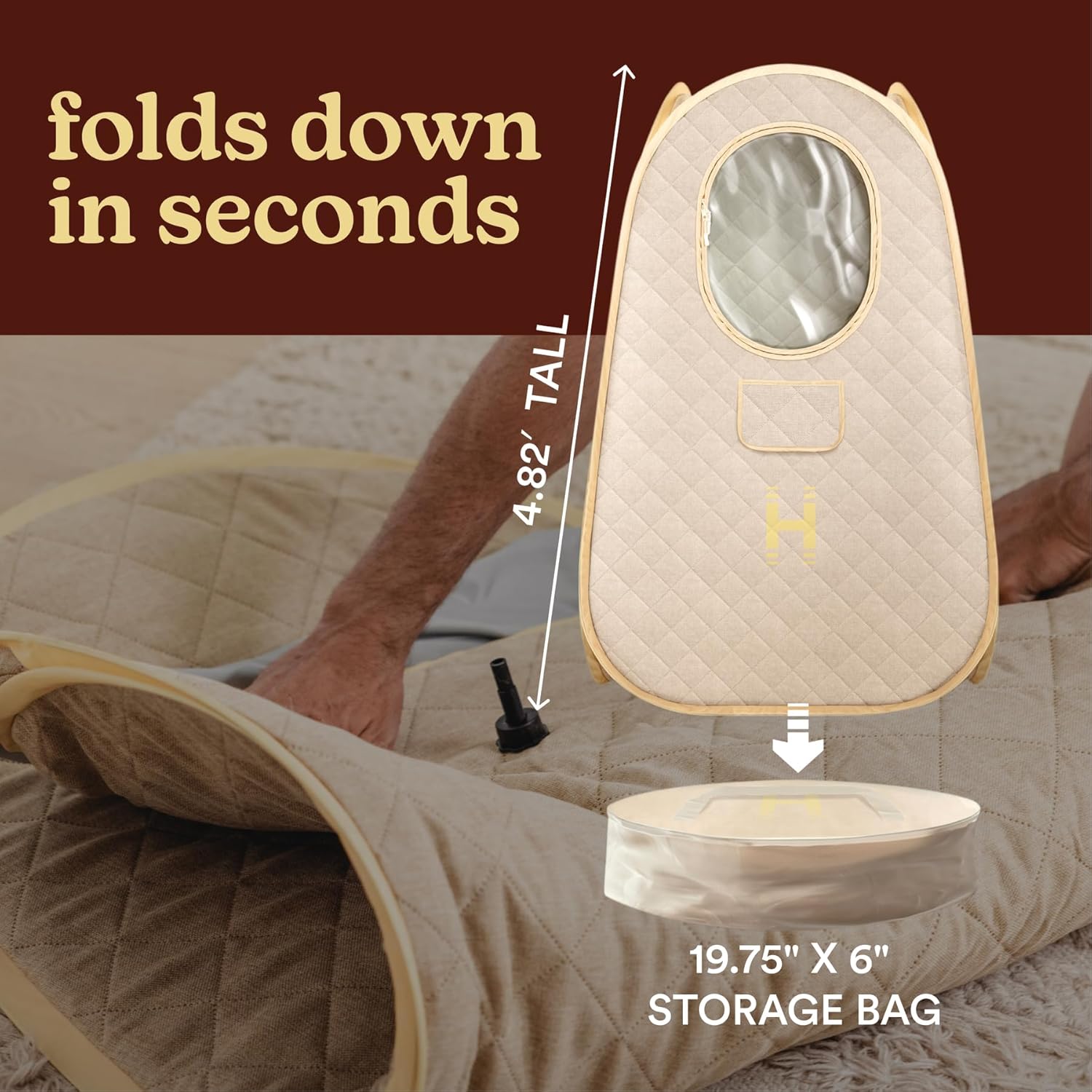 Portable Steam Sauna for Home Spa 🧖‍♀️ Relax, Detox & Muscle Recovery Anywhere