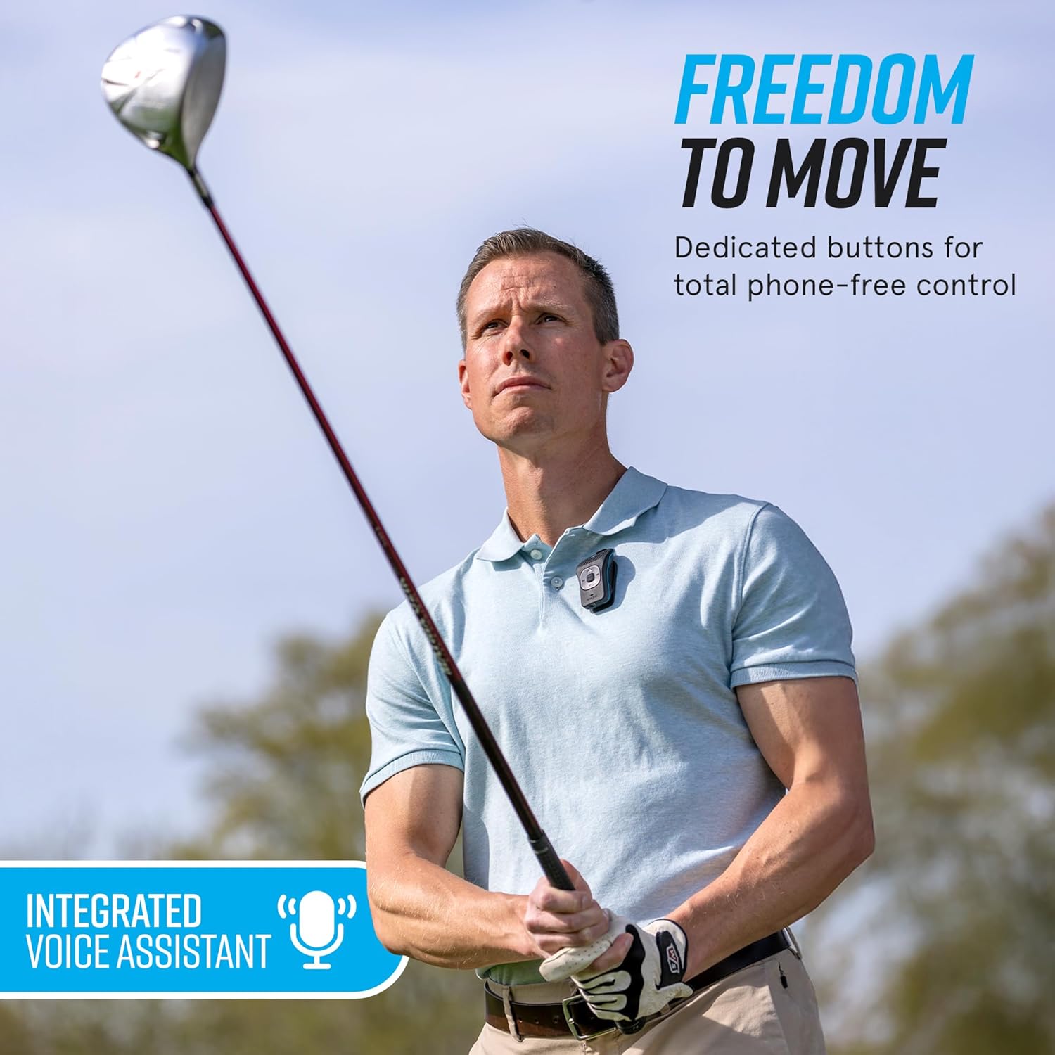 Noxgear 39g Wearable Bluetooth Speaker – Clip-On Waterproof Speaker for Running & Workouts