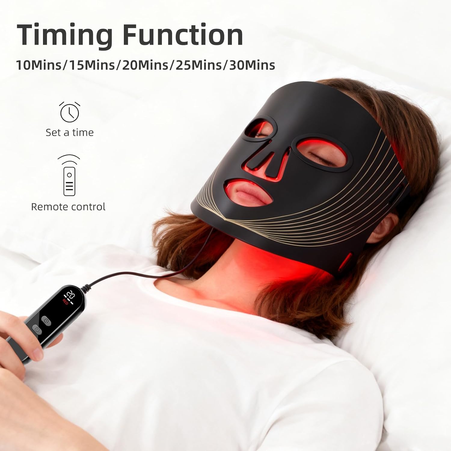 Hsaiiae LED Light Therapy mask (FM-02) - HSA/FSA Eligible