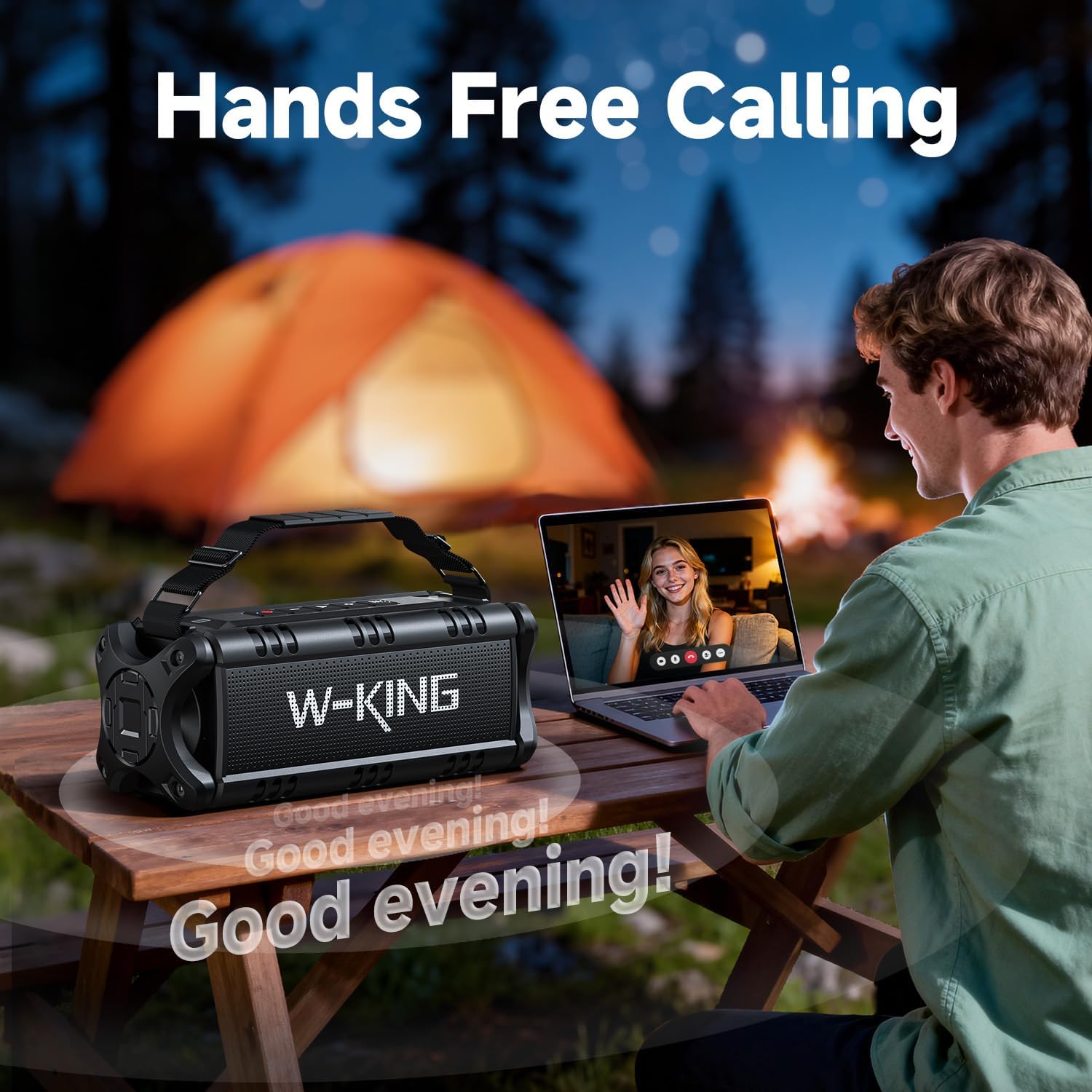 90W Waterproof Bluetooth Speaker with Deep Bass 🔊 Portable Outdoor Party Speaker