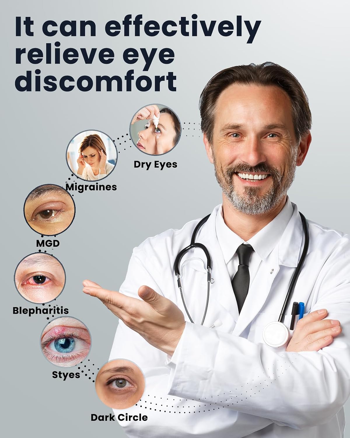 Azang Heated Eye Mask for Dry Eyes & Better Sleep 😴🔥 - HSA/FSA Eligible 