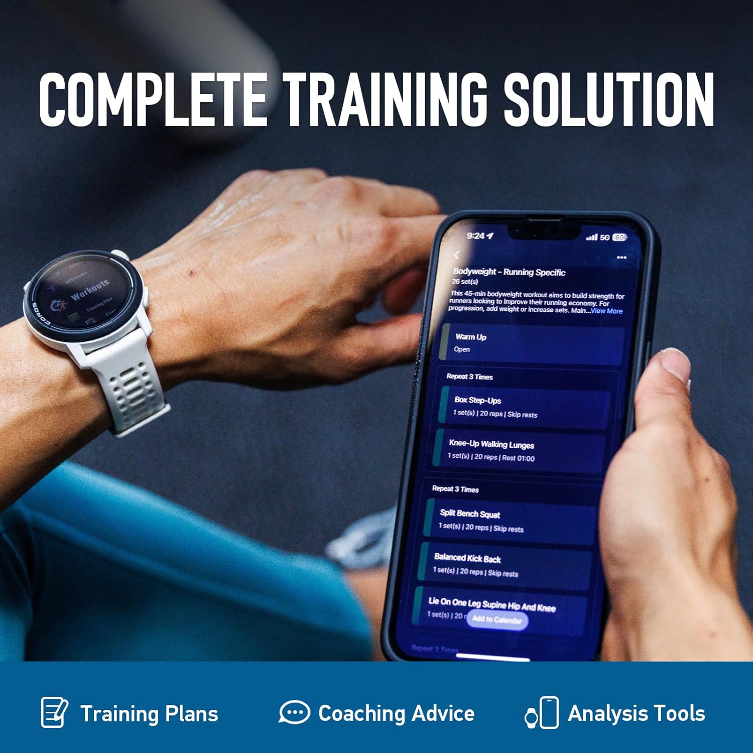 COROS Pace 3 GPS Watch 🏃‍♂️ Lightweight GPS Sport Watch with Heart Rate, Navigation & Long Battery