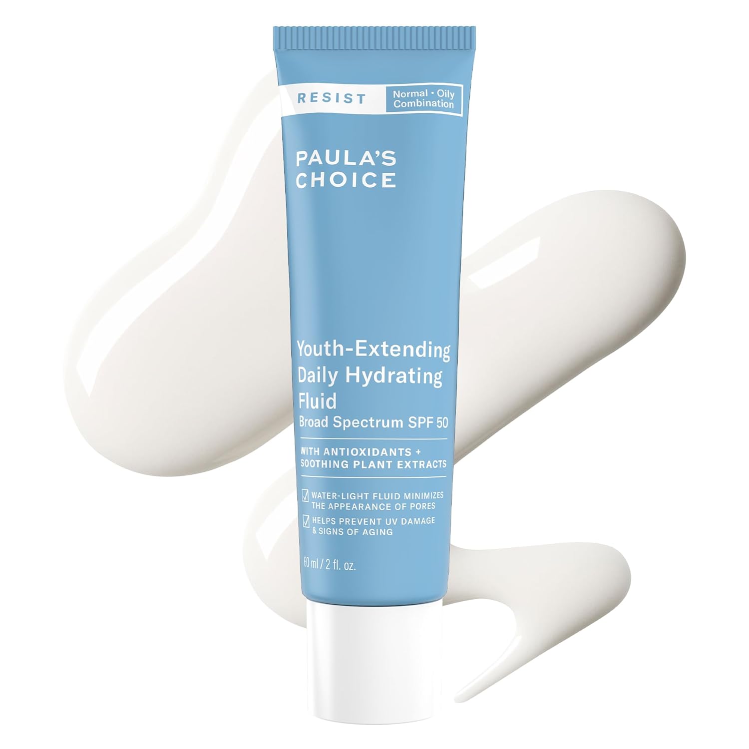 Paula's Choice RESIST Daily Hydrating Fluid Face Moisturizer with SPF 50 - HSA/FSA Eligible
