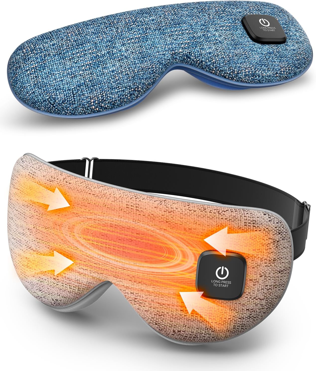 Azang Heated Eye Mask for Dry Eyes & Better Sleep 😴🔥 - HSA/FSA Eligible 