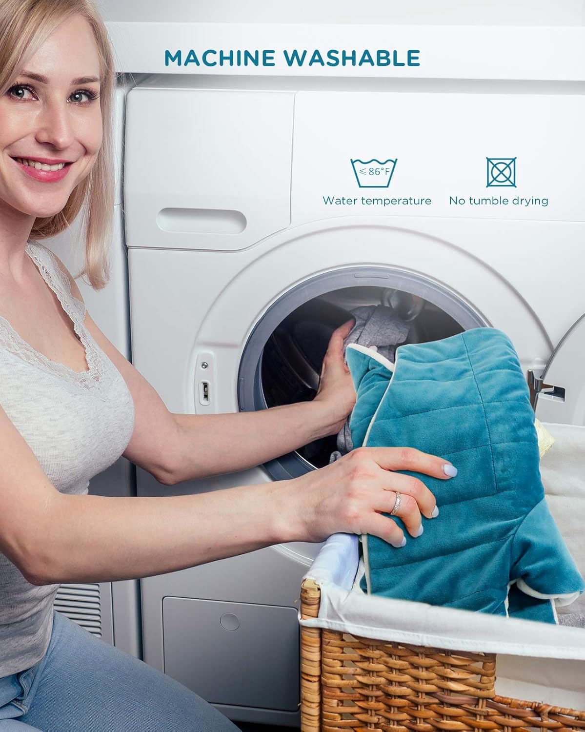 Comfytemp Weighted Heated Neck & Shoulder Pad 🌡️💆‍♂️ Pain Relief - HSA/FSA Eligible 