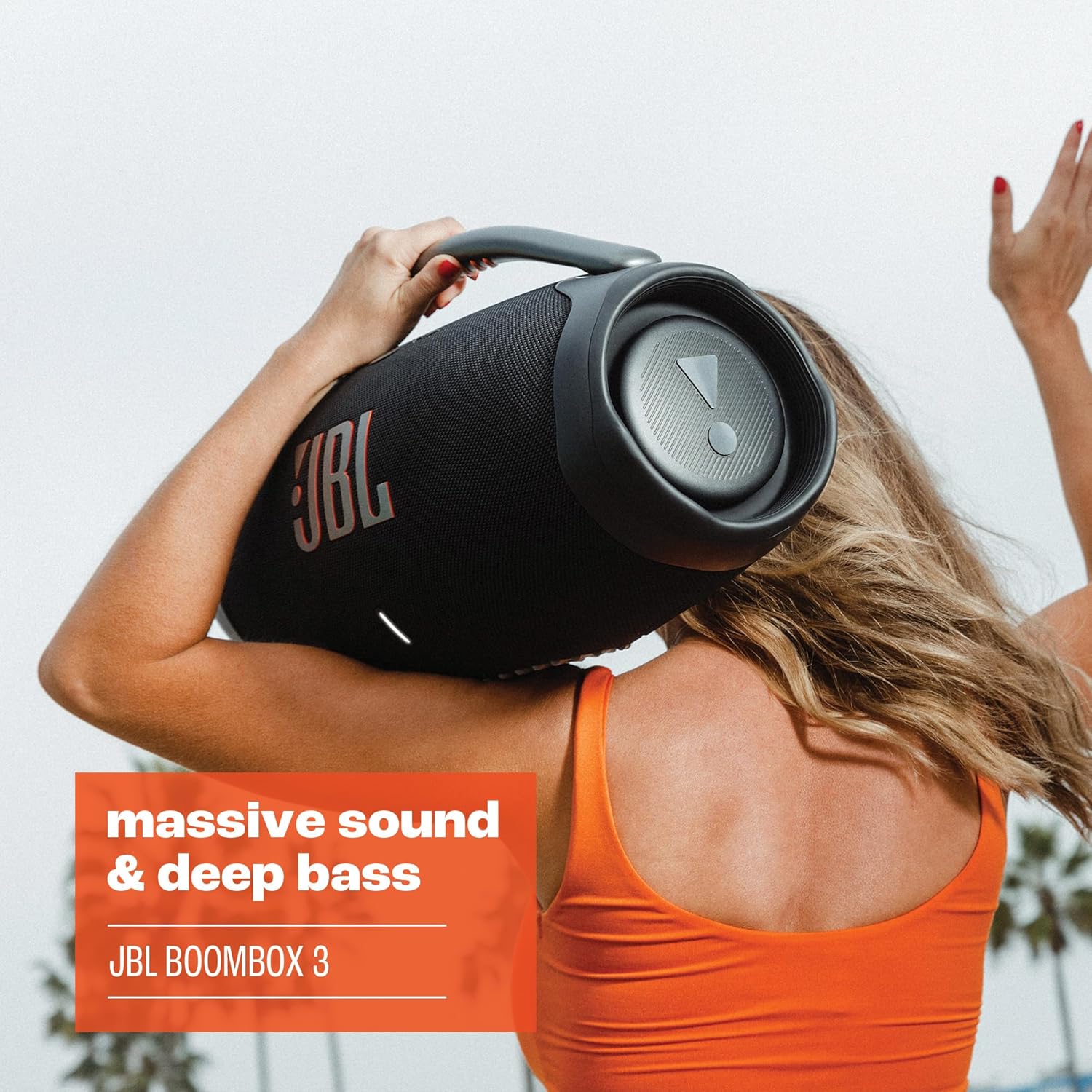  JBL Boombox 3 Portable Bluetooth Speaker 🔊 24H Battery, Massive Bass, Waterproof