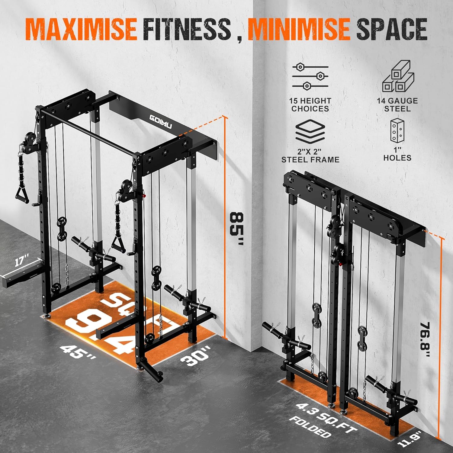 Best Wall Mounted Power Rack for Home Gym Setup