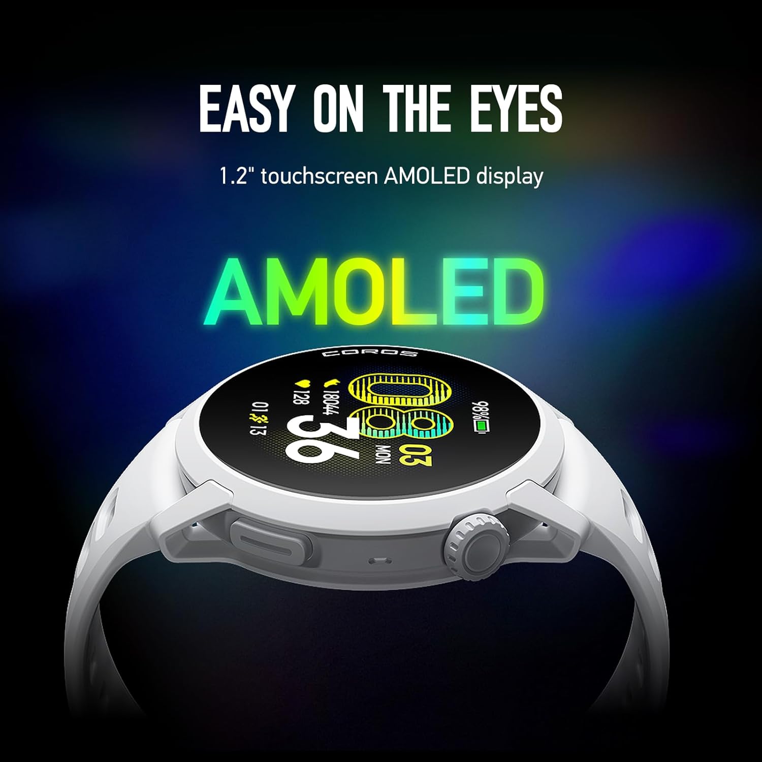  COROS PACE 4 Ultralight Sport Watch 🏃‍♂️ GPS Running & Training Watch with AMOLED Screen, Long Batt