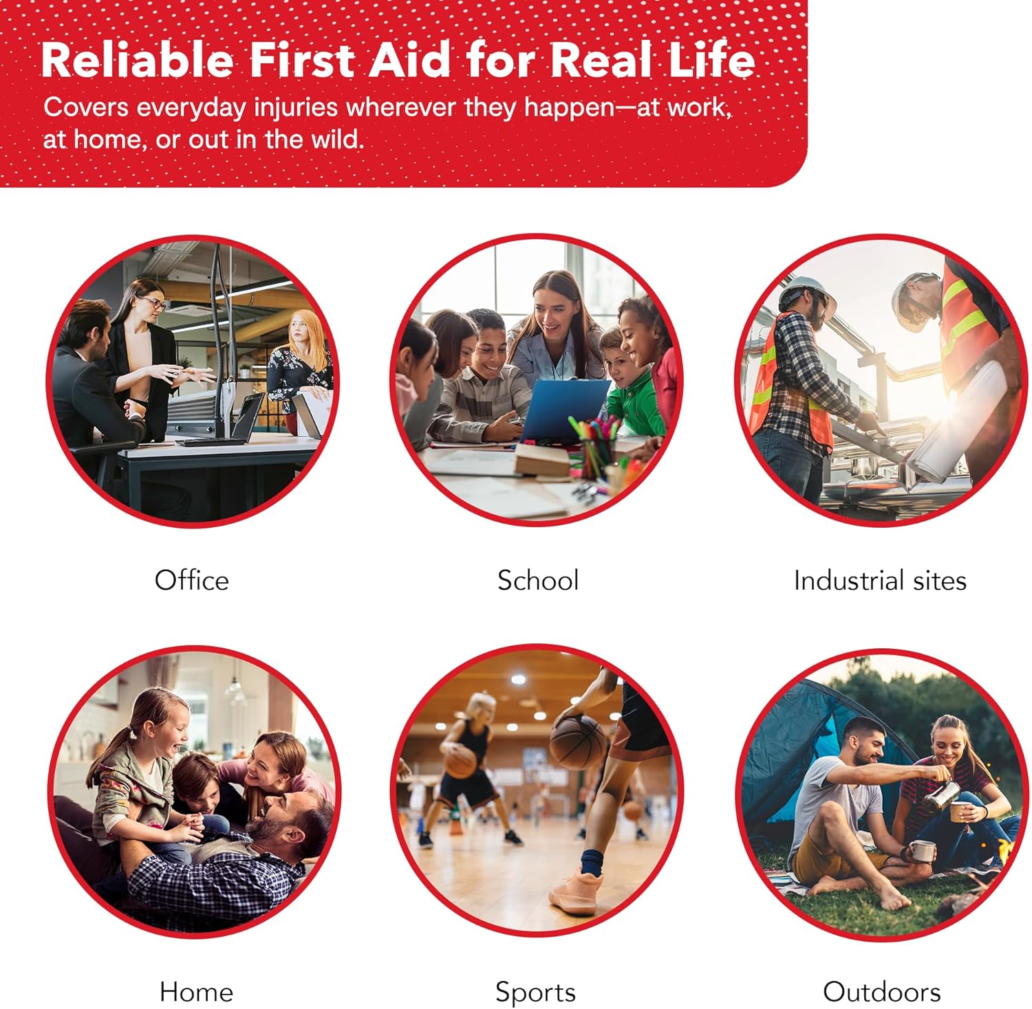 Swiss Safe  - All-in-One Car & Home First Aid Survival Kit - HSA/FSA Eligible