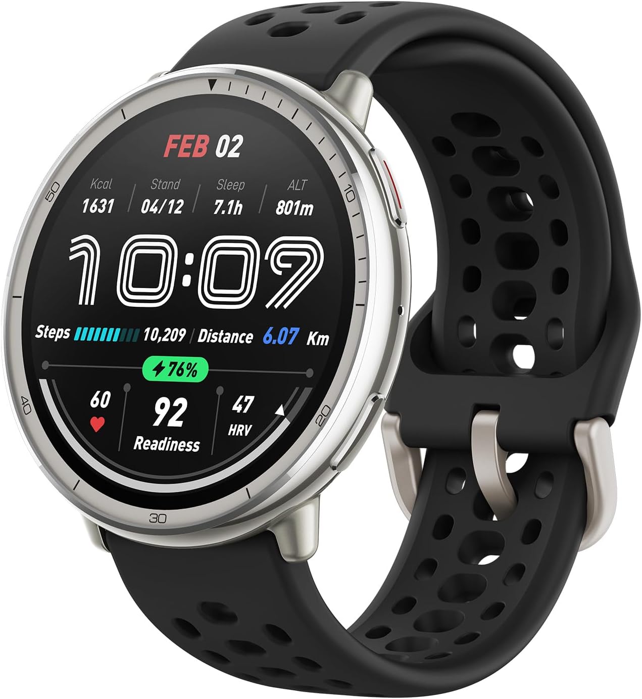 Amazfit Active 2 Fitness Tracker 🏃‍♂️ Sport Smart Watch Fitness Tracker with GPS & Heart Rate Monitor